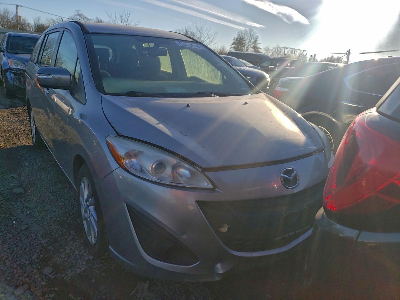 2013 Mazda 5 Серый vin: JM1CW2BL9D0150015