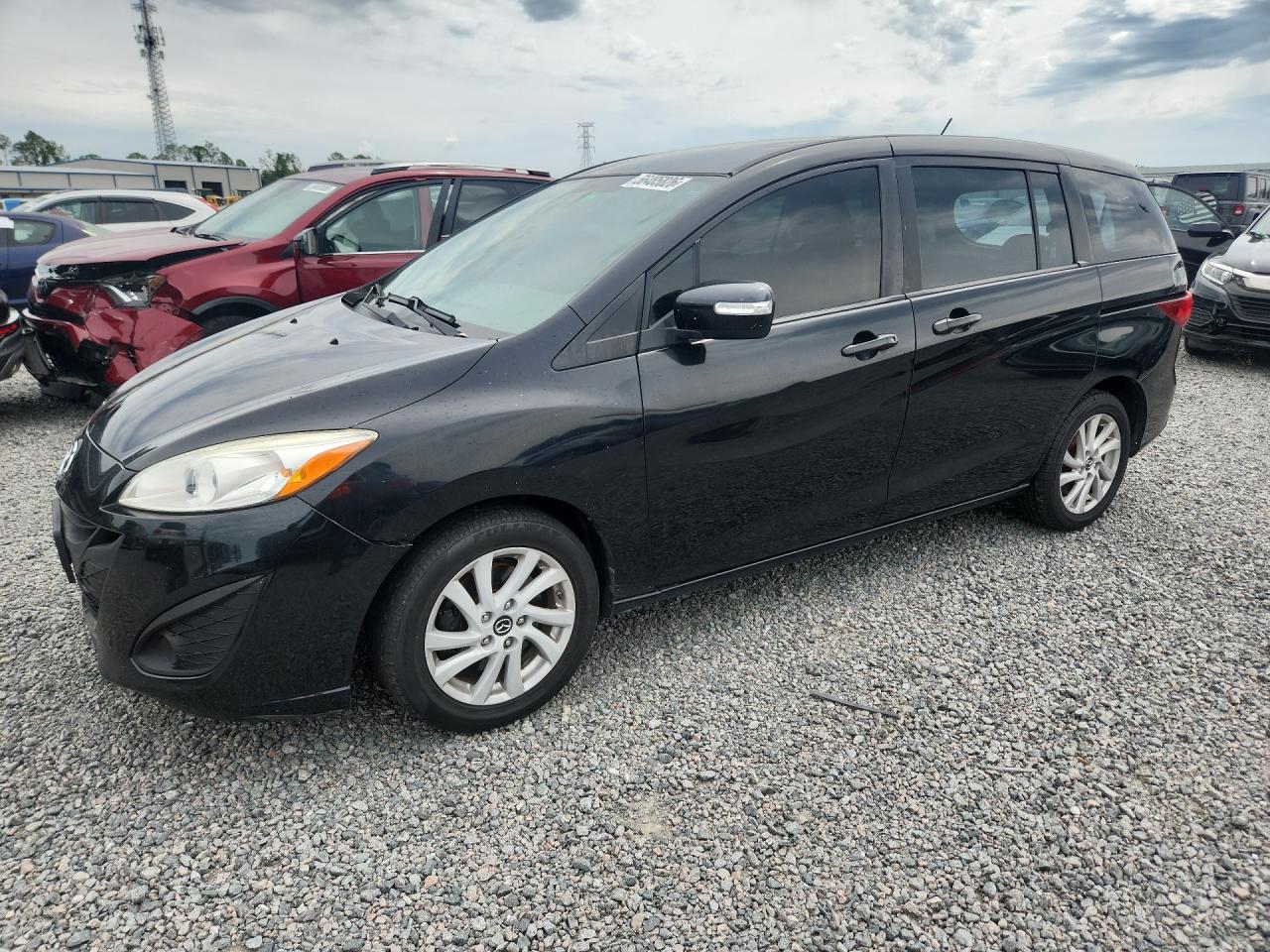 2013 Mazda 5 Черный vin: JM1CW2BL9D0150239