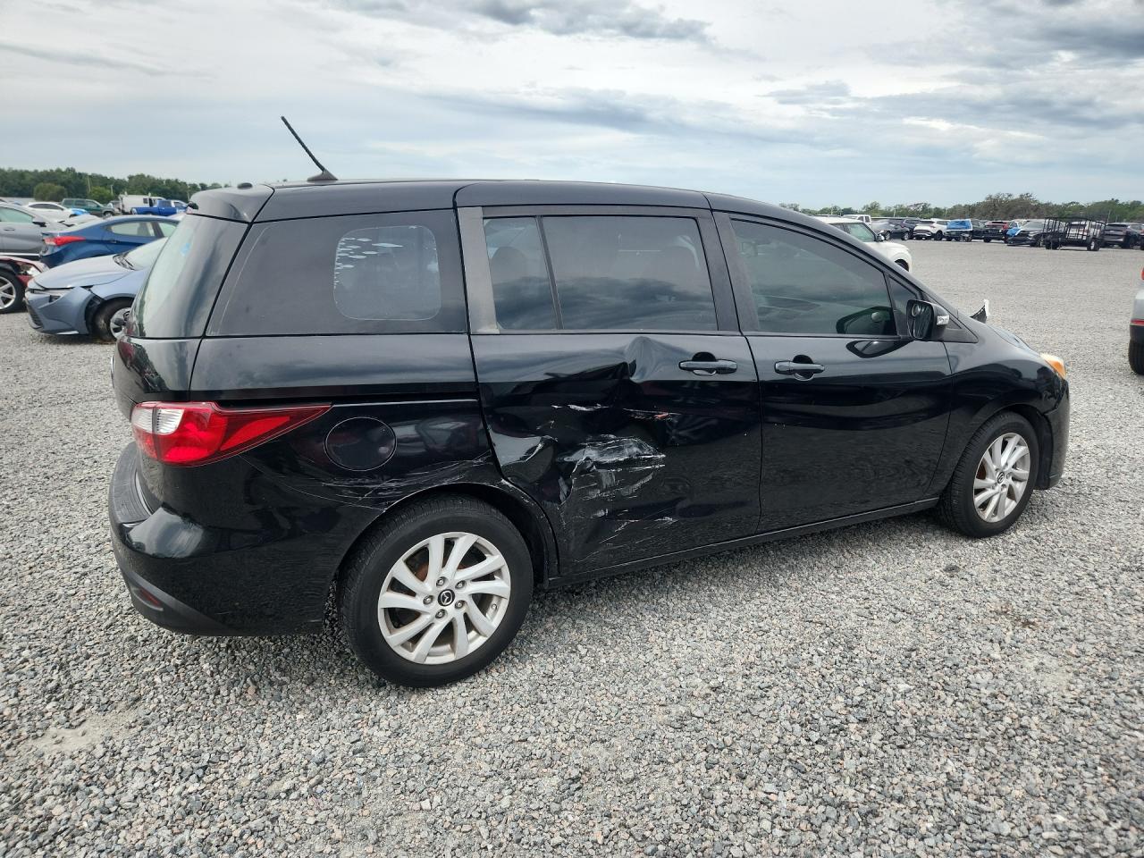 2013 Mazda 5 Черный vin: JM1CW2BL9D0150239