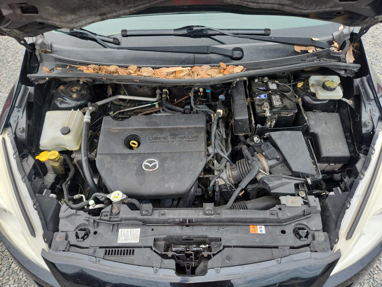 2013 Mazda 5 Черный vin: JM1CW2BL9D0150239