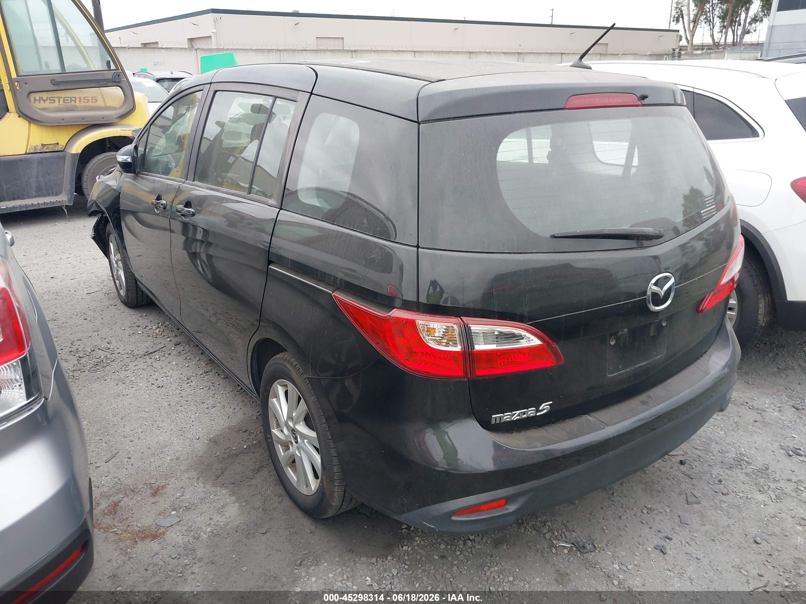 2015 Mazda Mazda5 Sport Black vin: JM1CW2BL9F0181459
