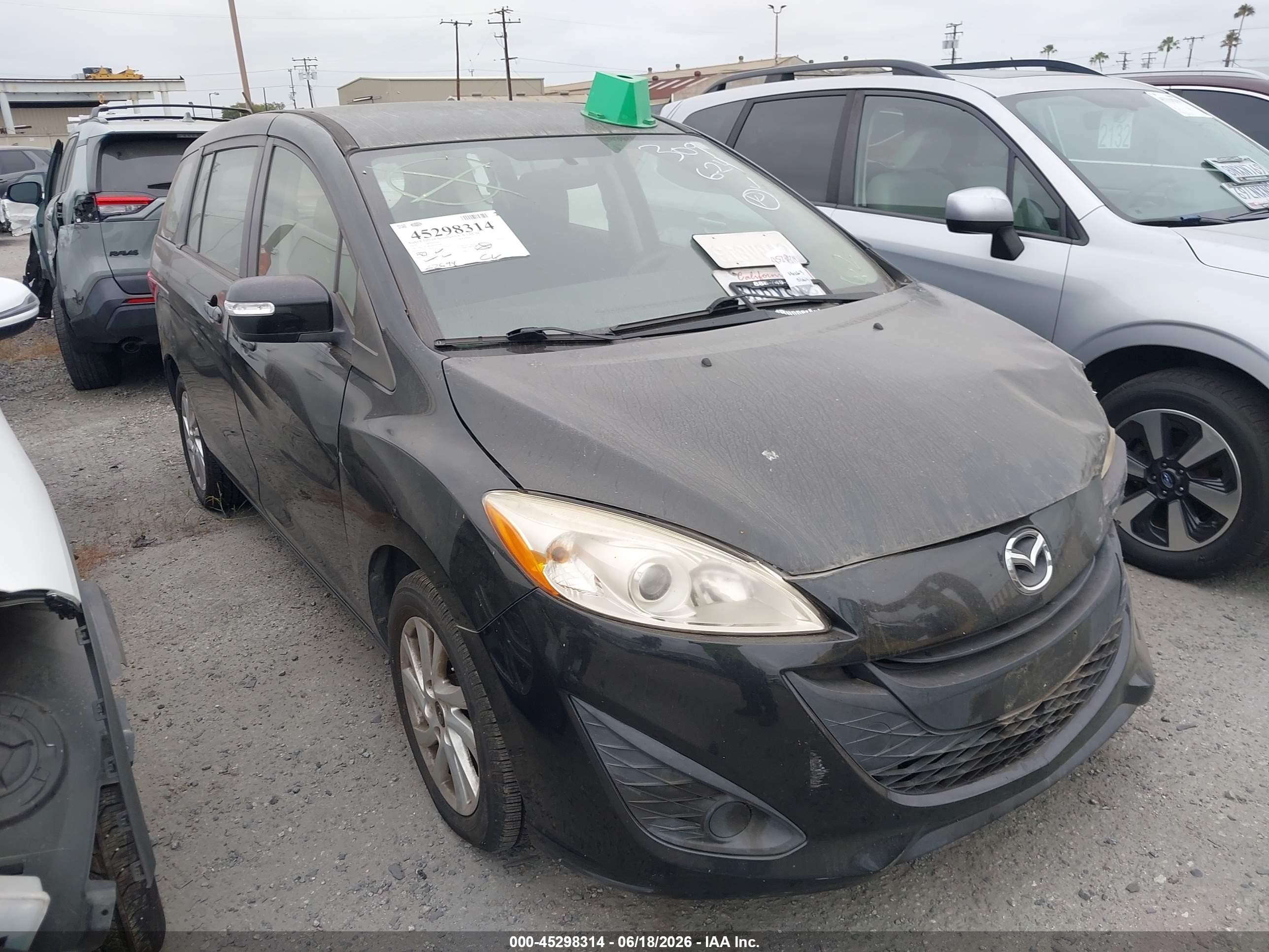 2015 Mazda Mazda5 Sport Black vin: JM1CW2BL9F0181459