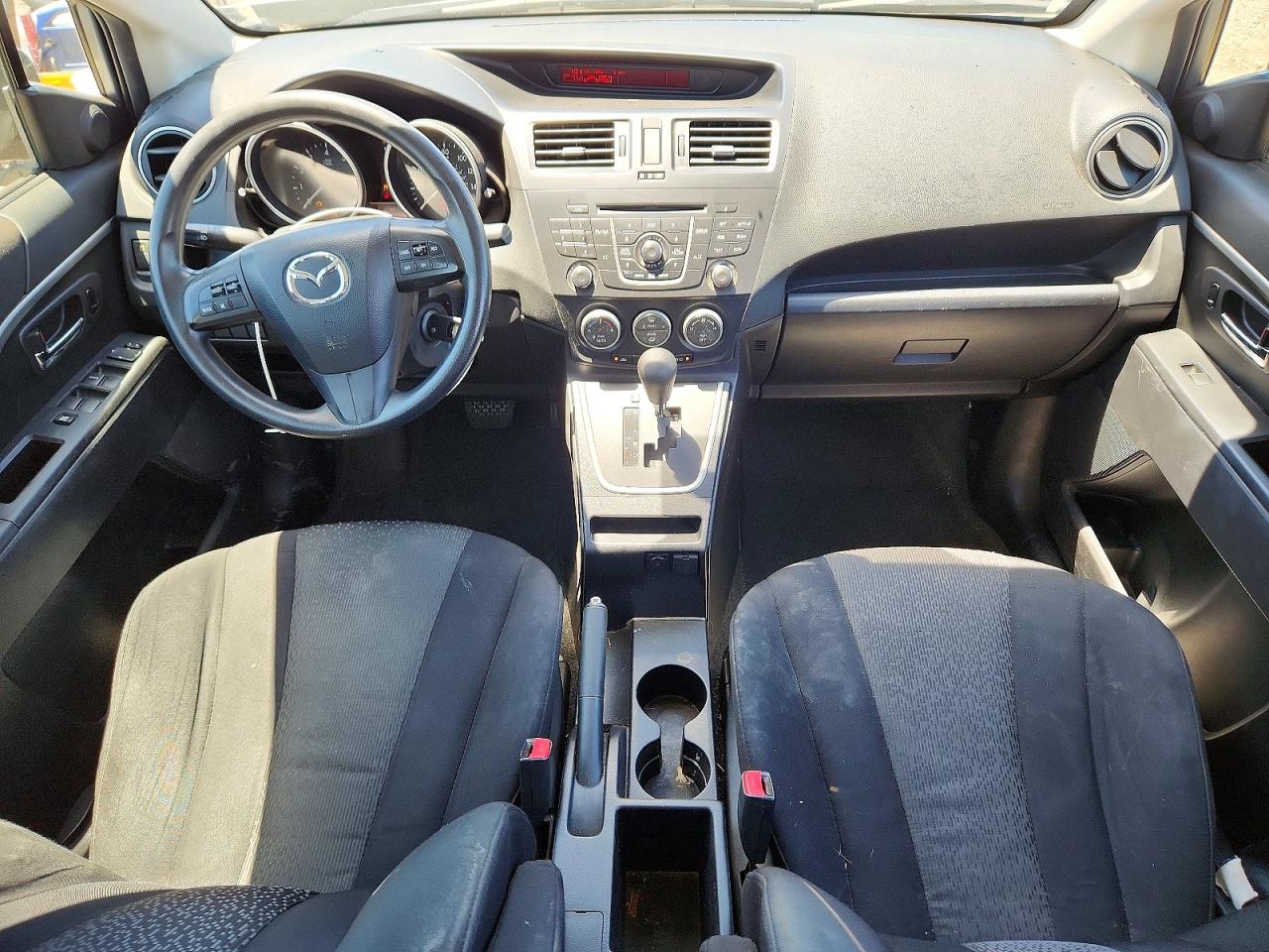 2012 Mazda 5 Silver vin: JM1CW2BLXC0112761