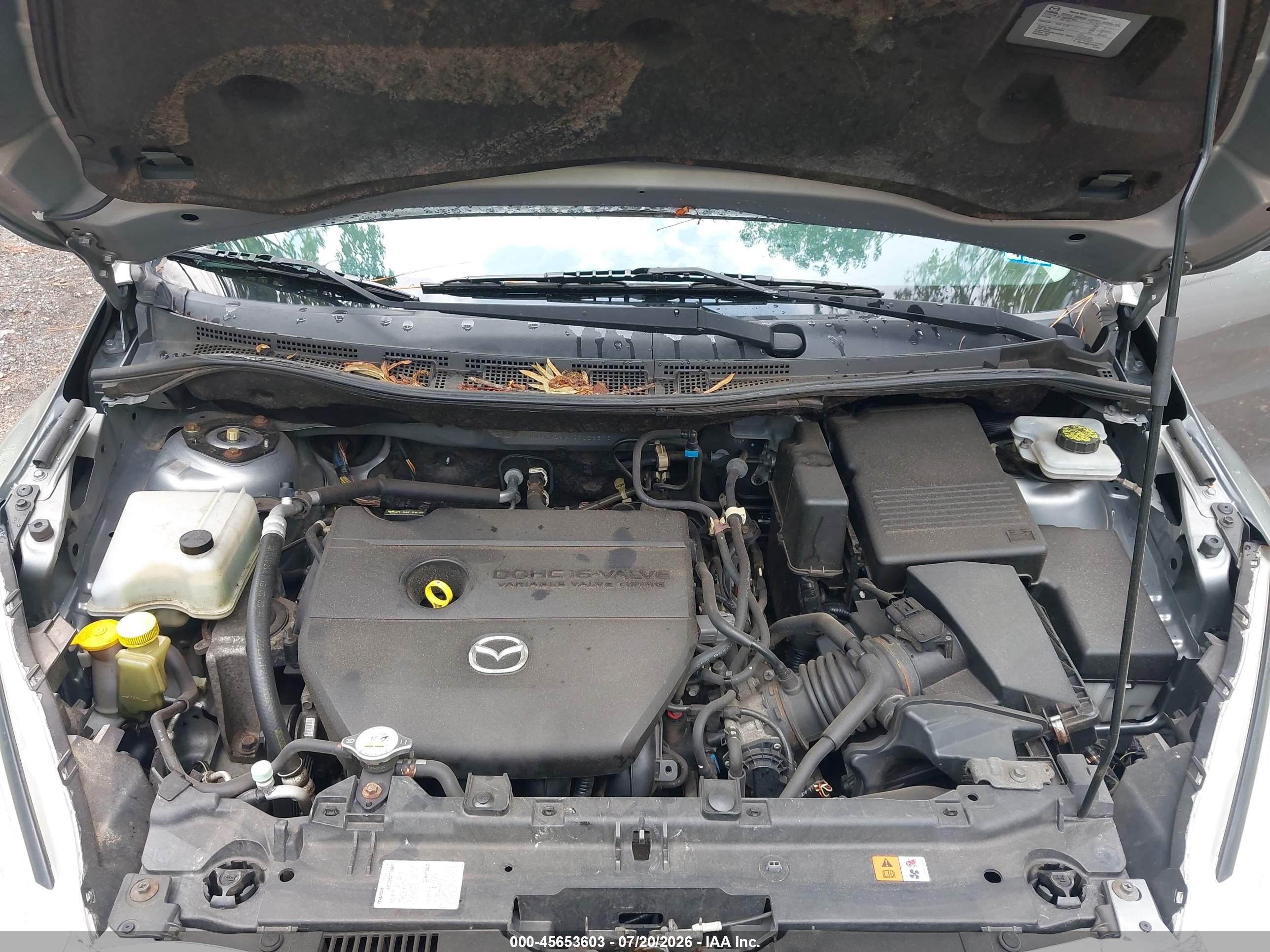 2012 Mazda Mazda5 Sport Gray vin: JM1CW2BLXC0128376