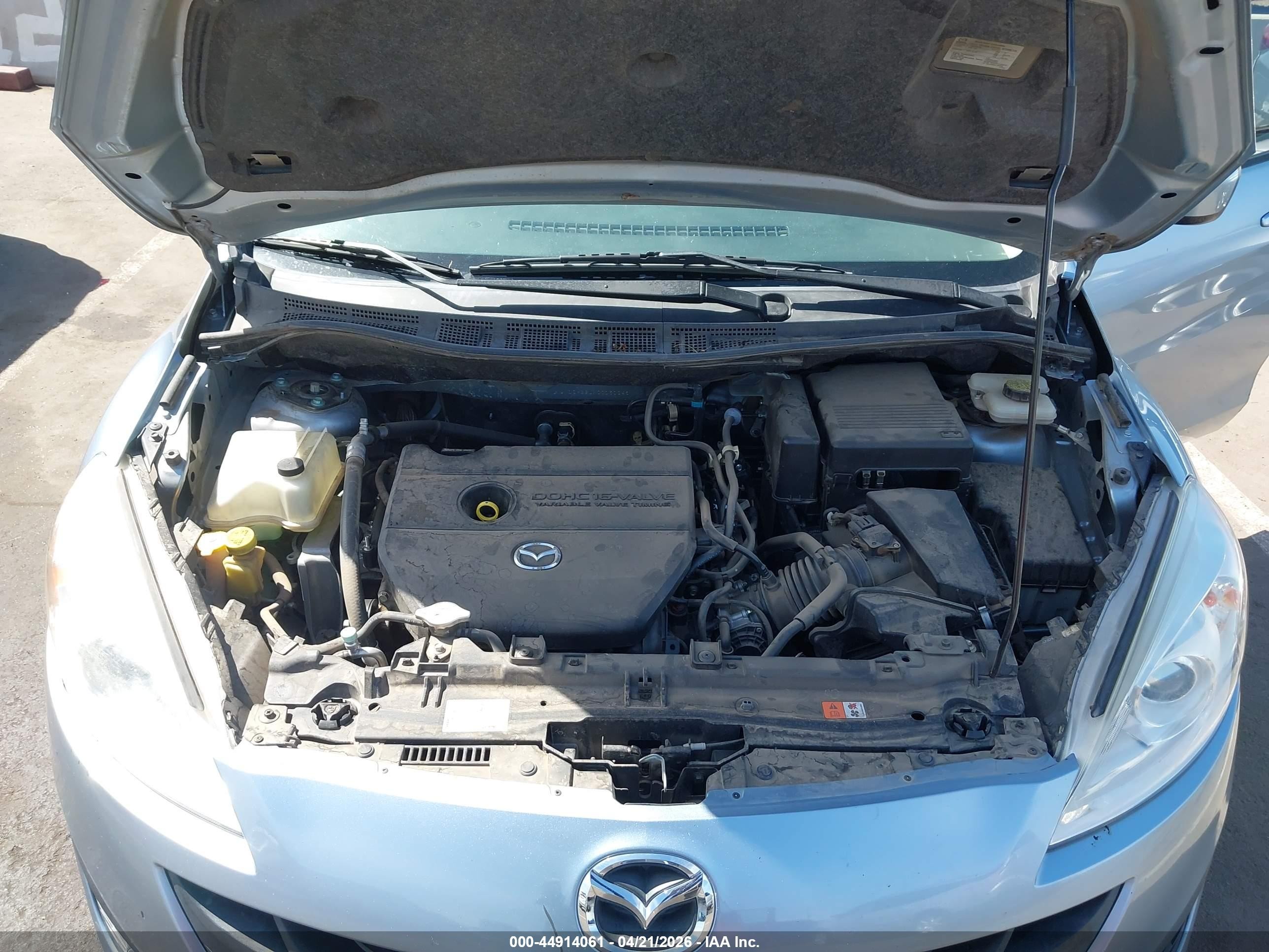 2012 Mazda Mazda5 Sport Blue vin: JM1CW2BLXC0130046