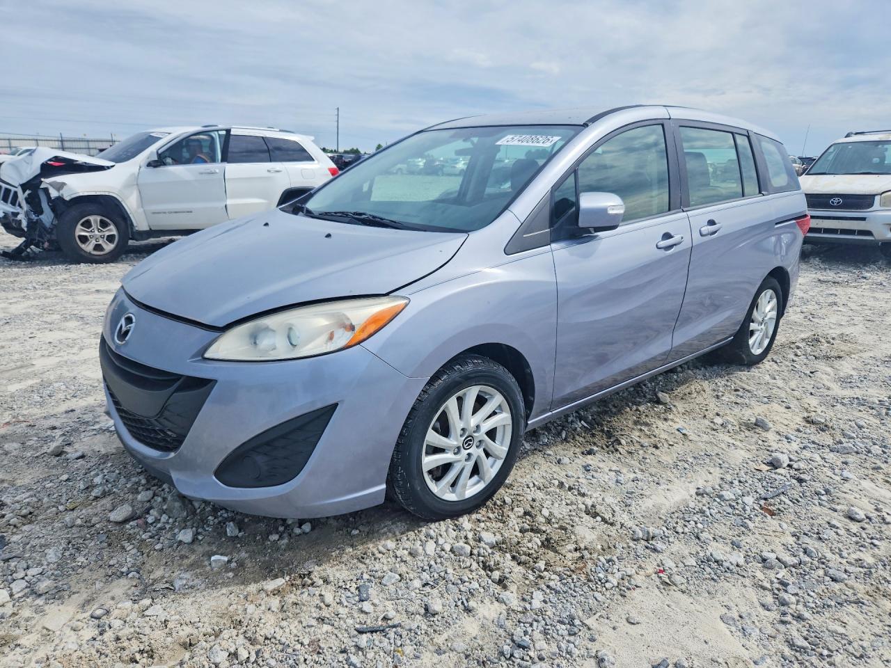 2013 Mazda 5 Gray vin: JM1CW2BLXD0146412