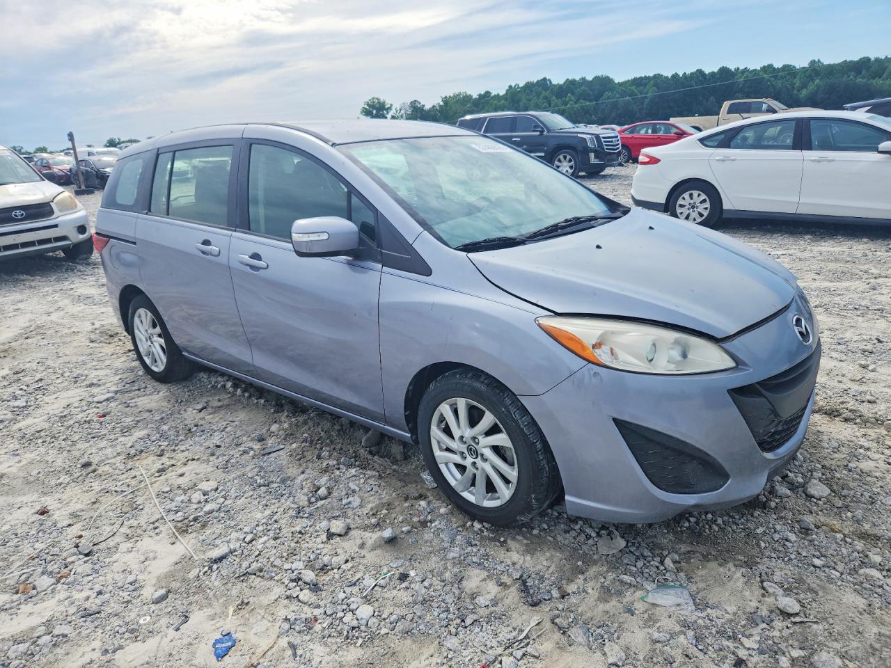 2013 Mazda 5 Gray vin: JM1CW2BLXD0146412