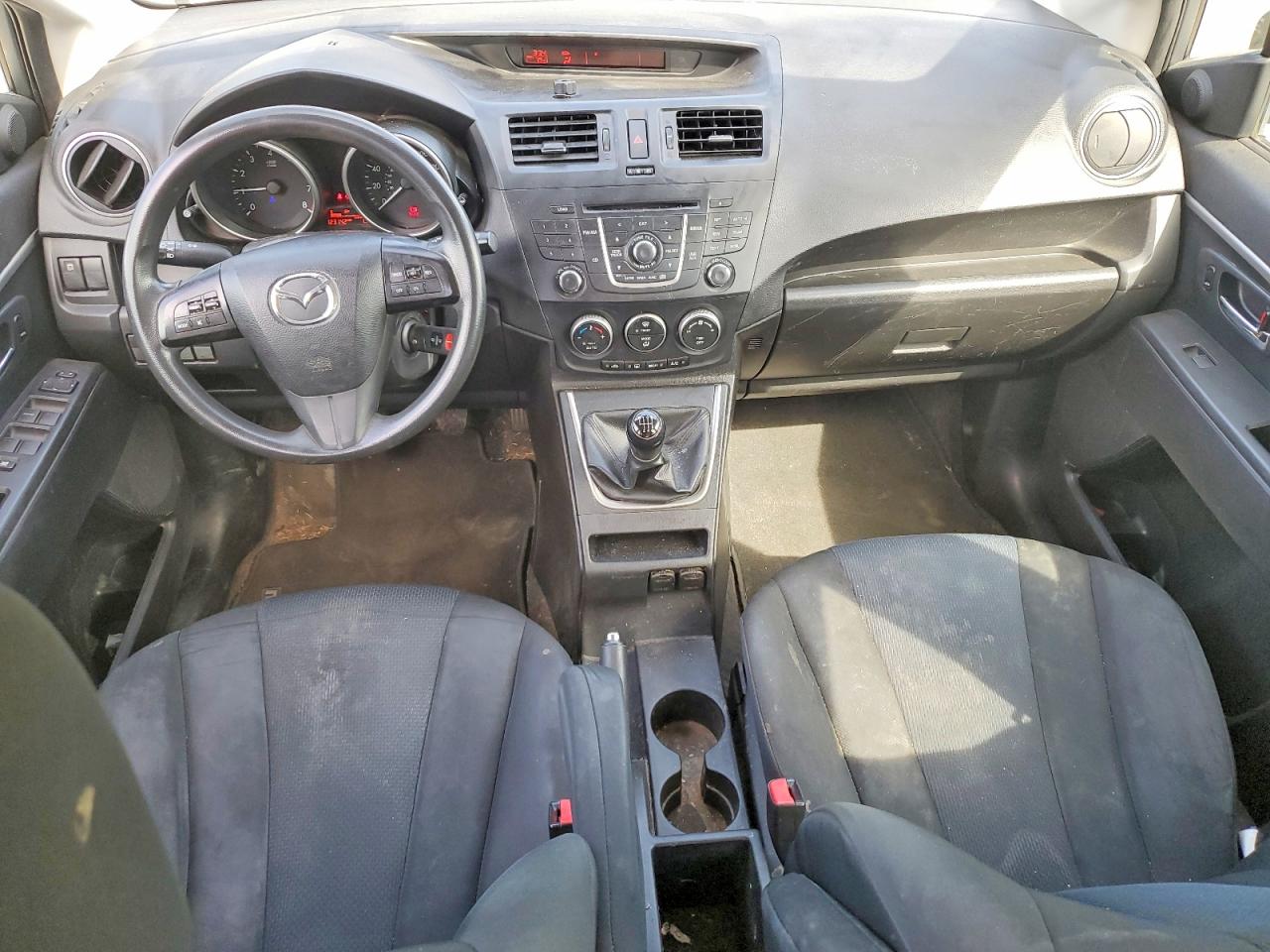 2014 Mazda 5 Sport Silver vin: JM1CW2BLXE0164703