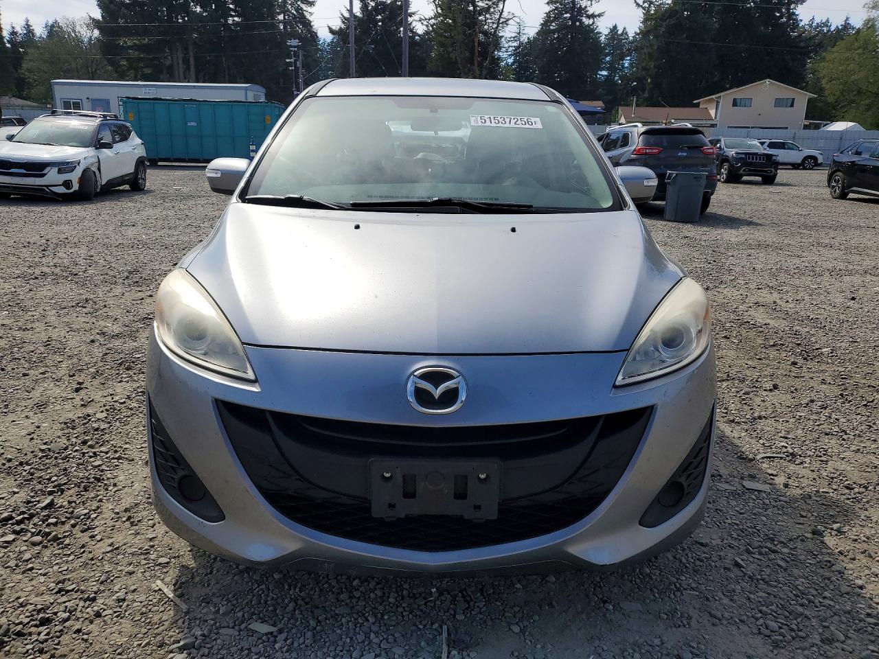 2014 Mazda 5 Sport Silver vin: JM1CW2BLXE0164703