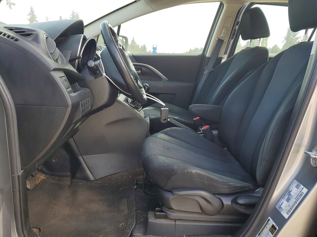2014 Mazda 5 Sport Silver vin: JM1CW2BLXE0164703