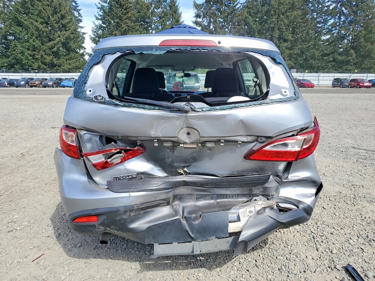 2014 Mazda 5 Sport Silver vin: JM1CW2BLXE0164703