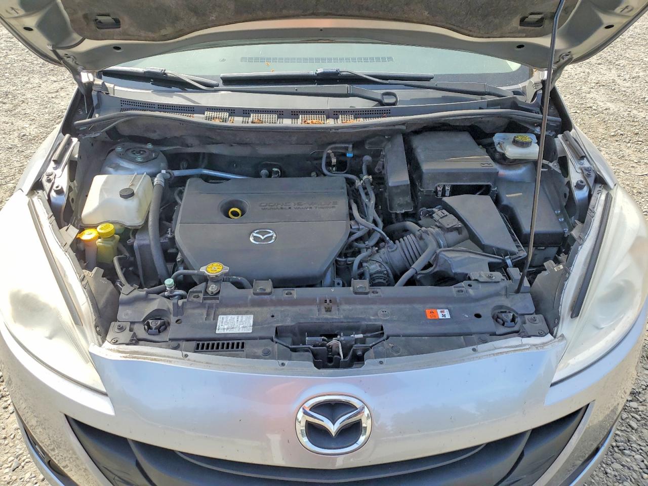 2014 Mazda 5 Sport Silver vin: JM1CW2BLXE0164703