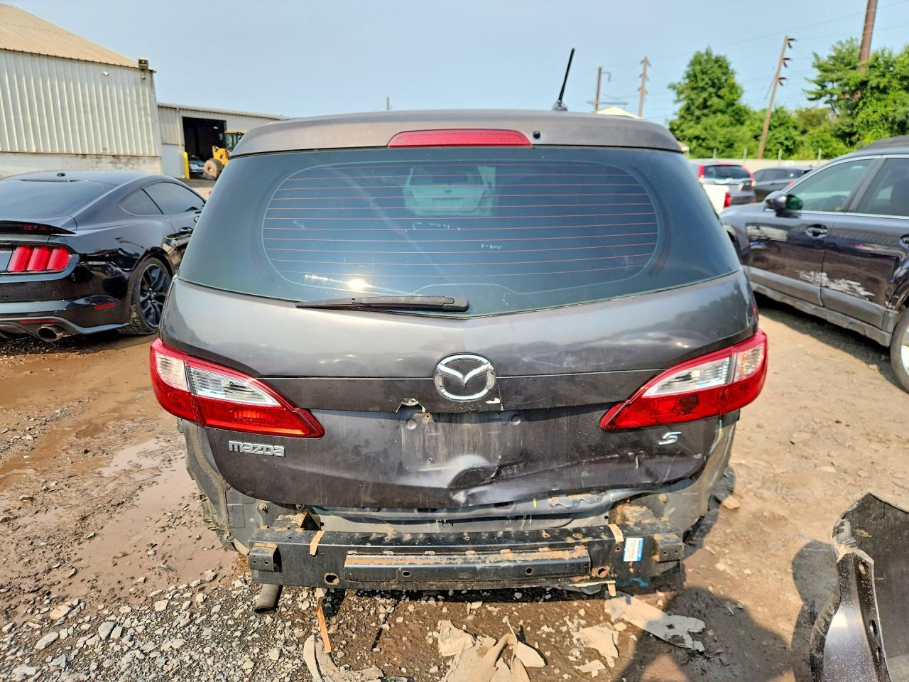 2014 Mazda 5 Sport Charcoal vin: JM1CW2BLXE0171747