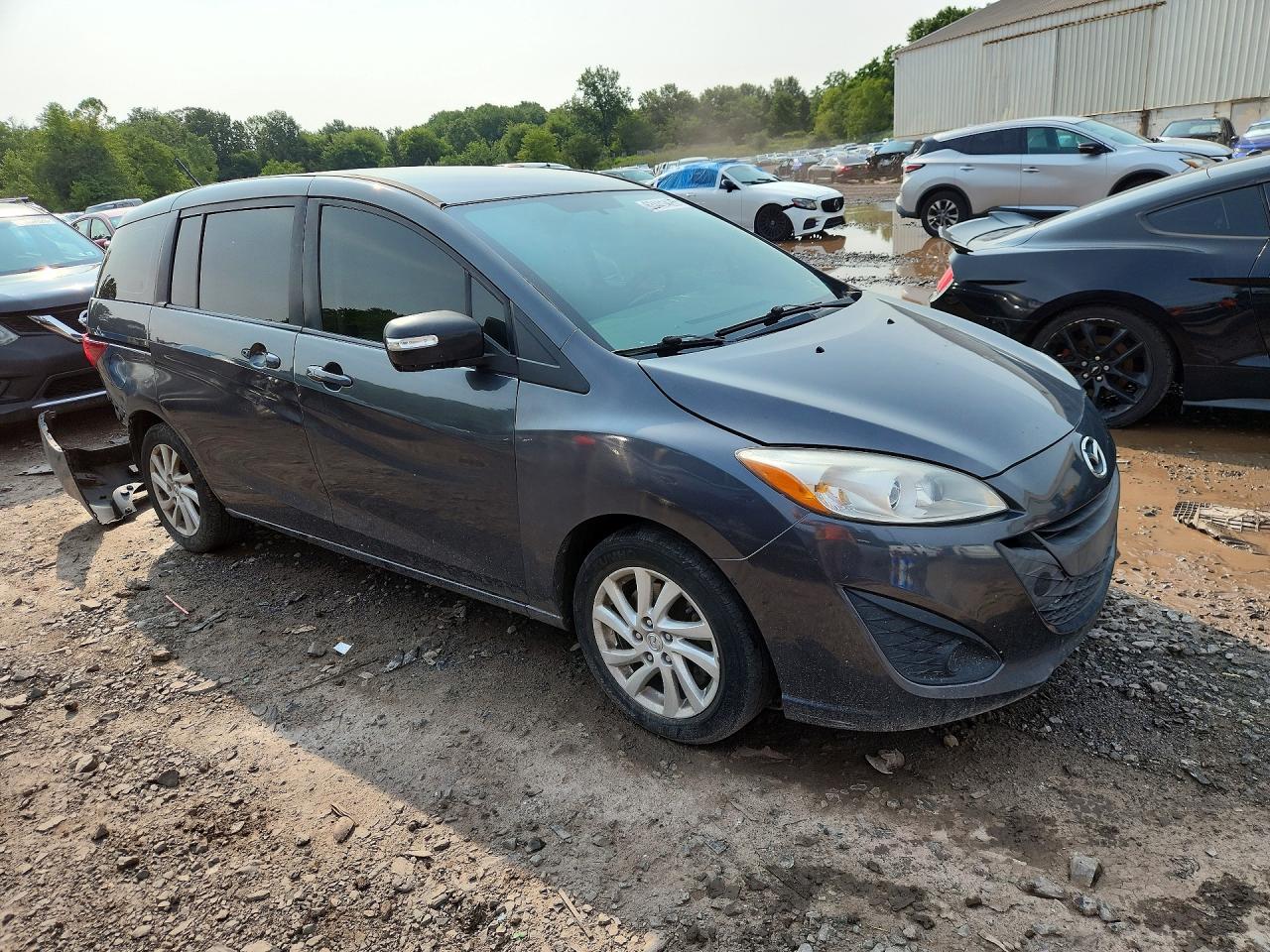 2014 Mazda 5 Sport Charcoal vin: JM1CW2BLXE0171747