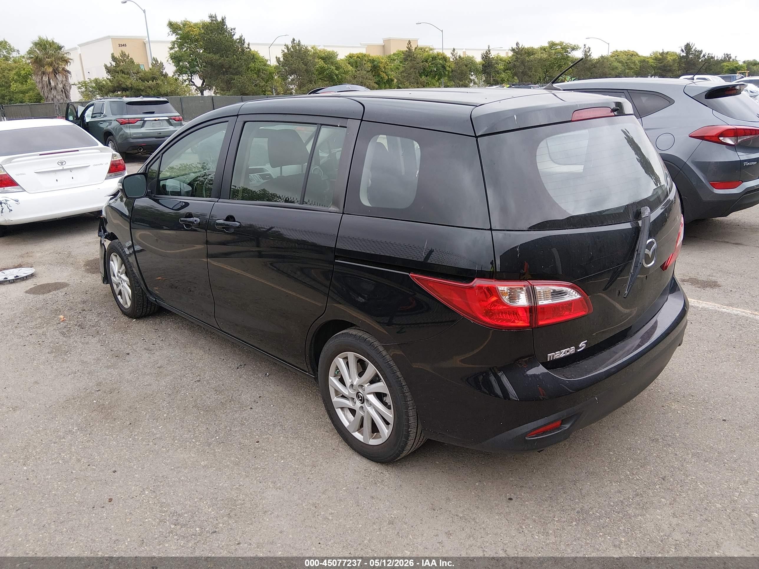 2015 Mazda Mazda5 Sport Black vin: JM1CW2BLXF0184886