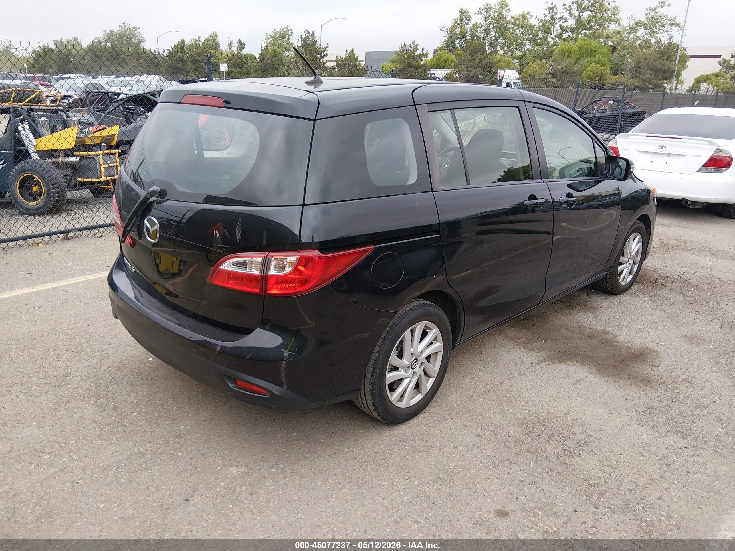 2015 Mazda Mazda5 Sport Black vin: JM1CW2BLXF0184886