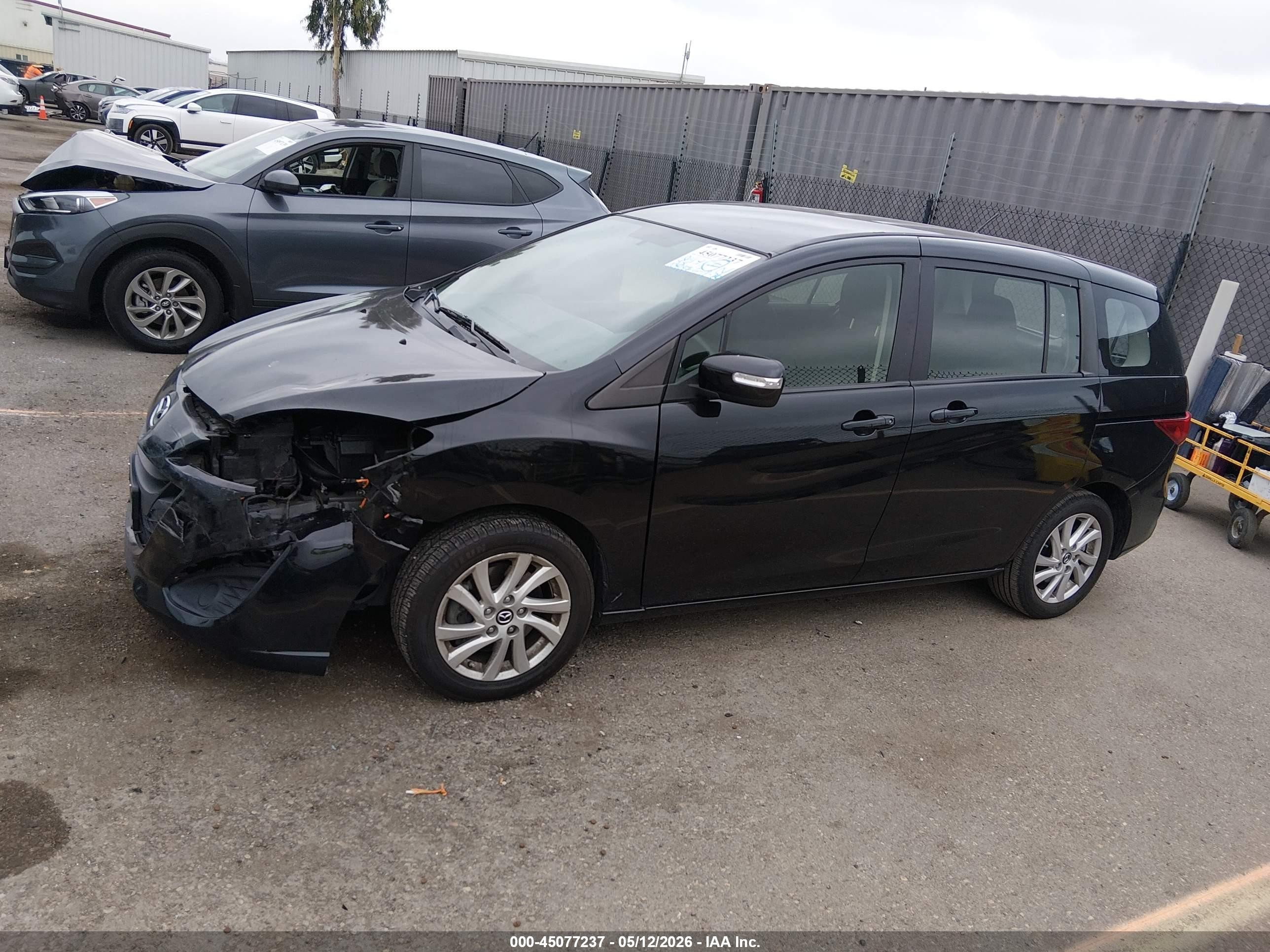 2015 Mazda Mazda5 Sport Black vin: JM1CW2BLXF0184886