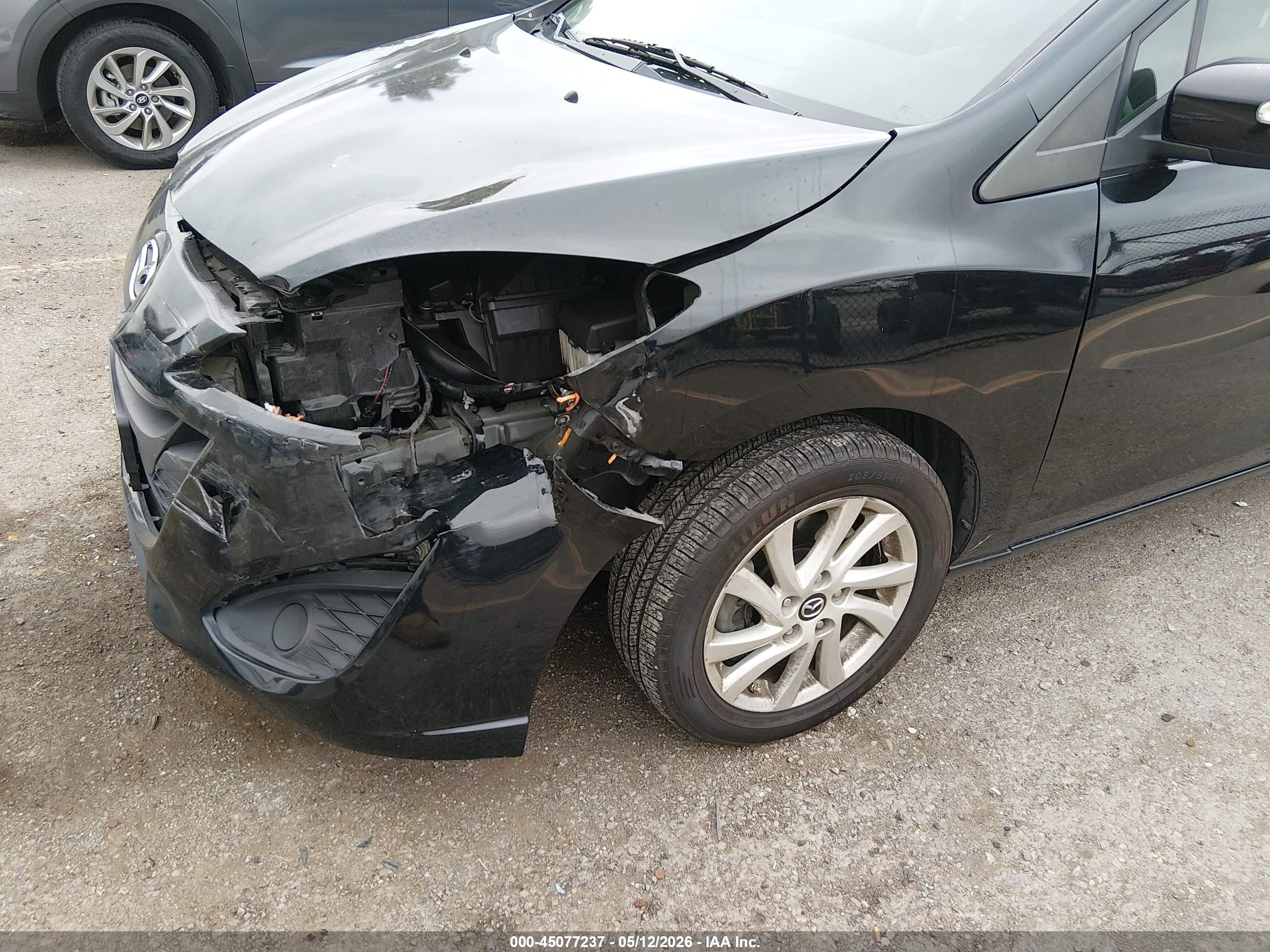 2015 Mazda Mazda5 Sport Black vin: JM1CW2BLXF0184886
