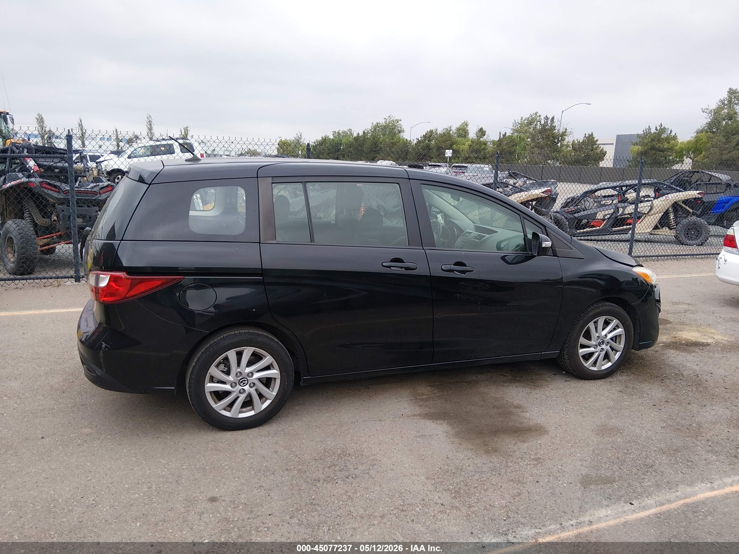 2015 Mazda Mazda5 Sport Black vin: JM1CW2BLXF0184886