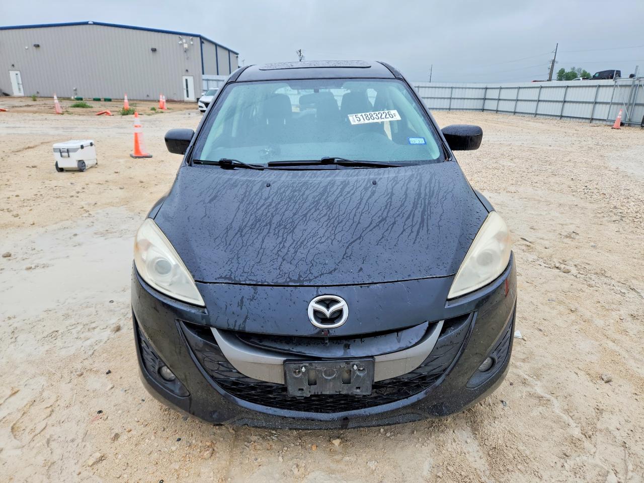 2012 Mazda 5 Black vin: JM1CW2CL2C0108282