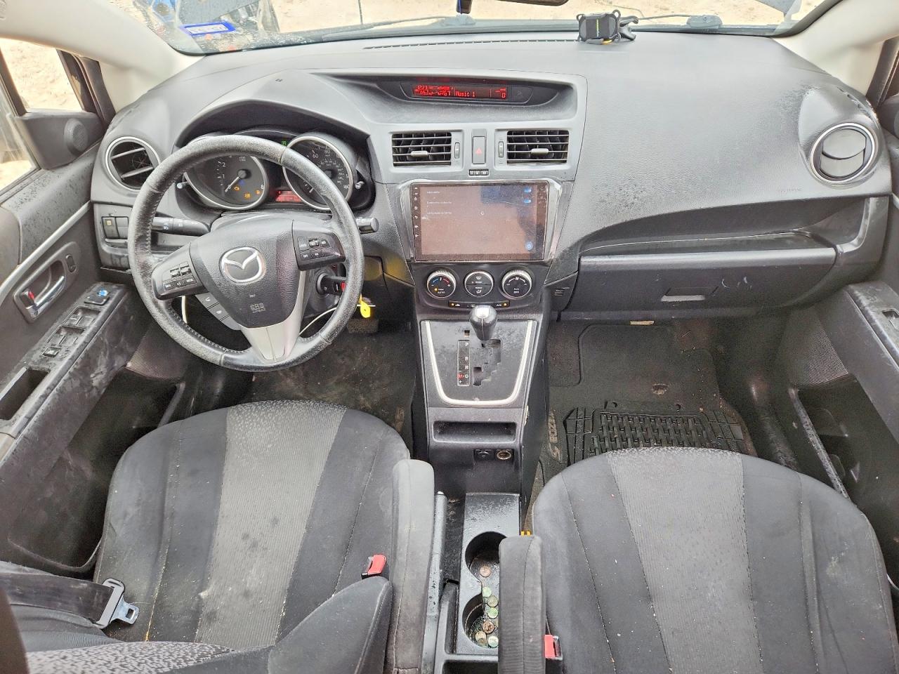 2012 Mazda 5 Black vin: JM1CW2CL2C0108282