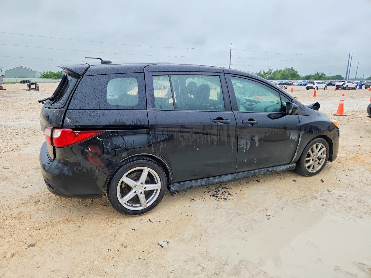 2012 Mazda 5 Black vin: JM1CW2CL2C0108282