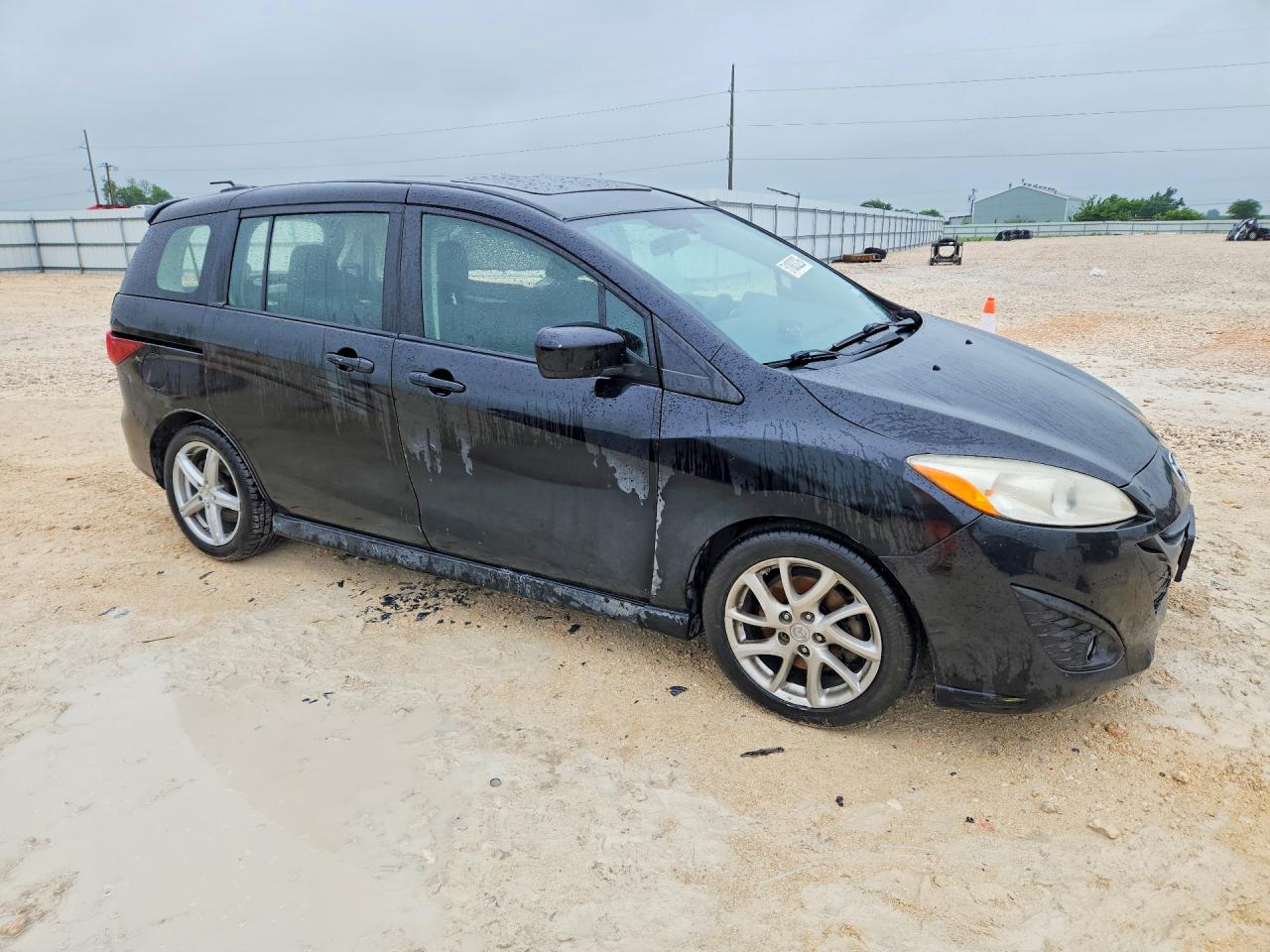 2012 Mazda 5 Black vin: JM1CW2CL2C0108282