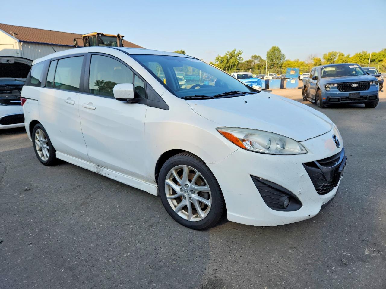 2012 Mazda 5 Белый vin: JM1CW2CL2C0120559