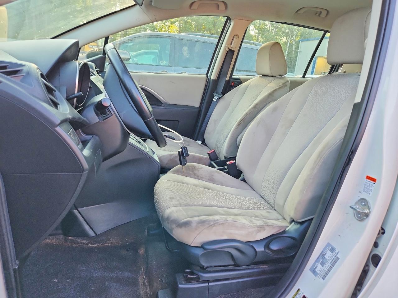 2012 Mazda 5 Белый vin: JM1CW2CL2C0120559