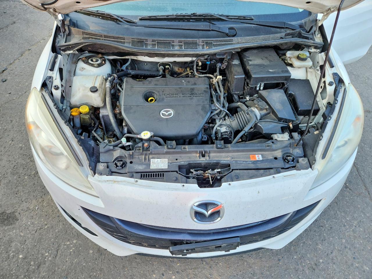 2012 Mazda 5 Белый vin: JM1CW2CL2C0120559