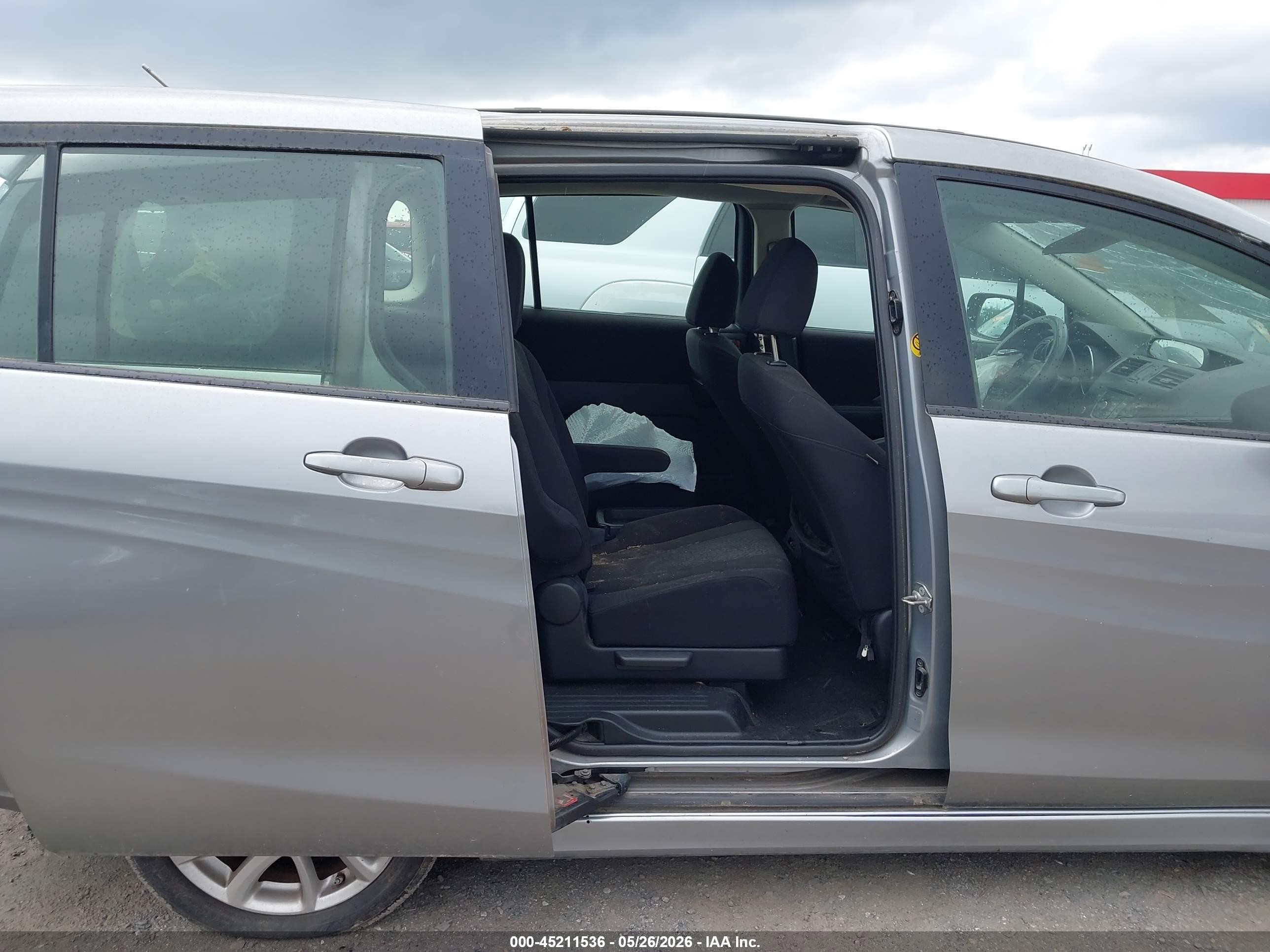 2012 Mazda Mazda5 Touring Gray vin: JM1CW2CL2C0144263