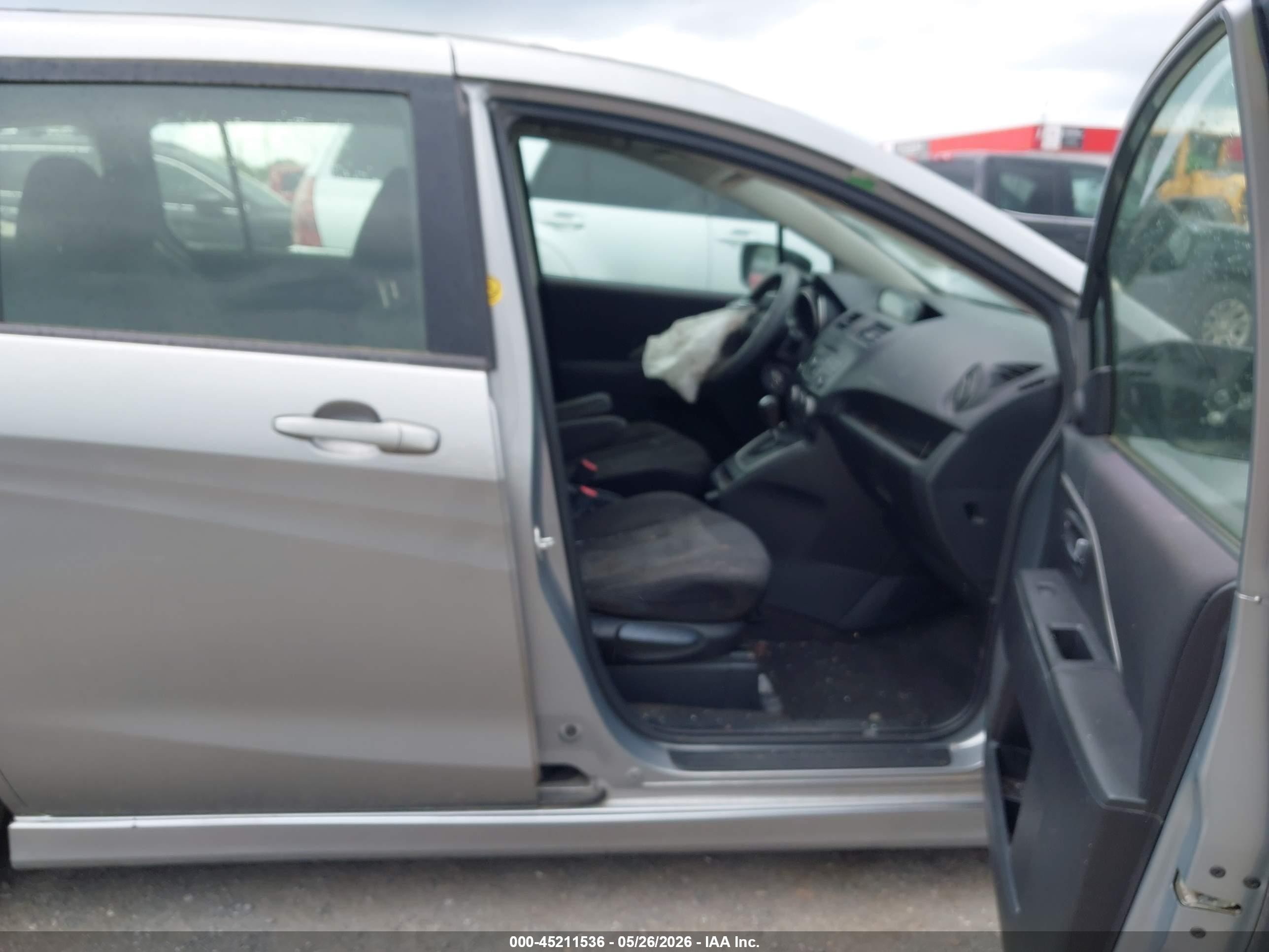2012 Mazda Mazda5 Touring Gray vin: JM1CW2CL2C0144263