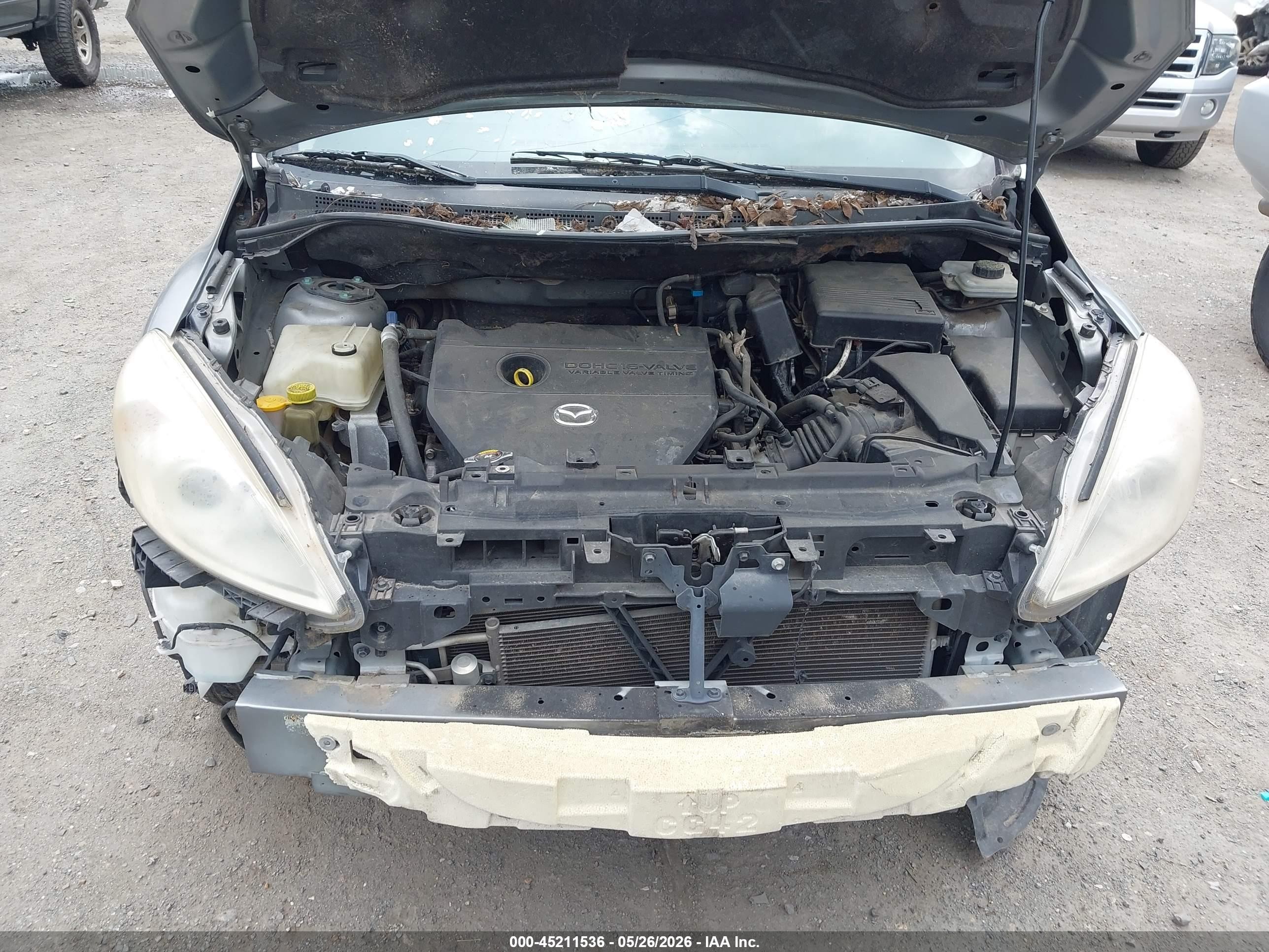 2012 Mazda Mazda5 Touring Gray vin: JM1CW2CL2C0144263
