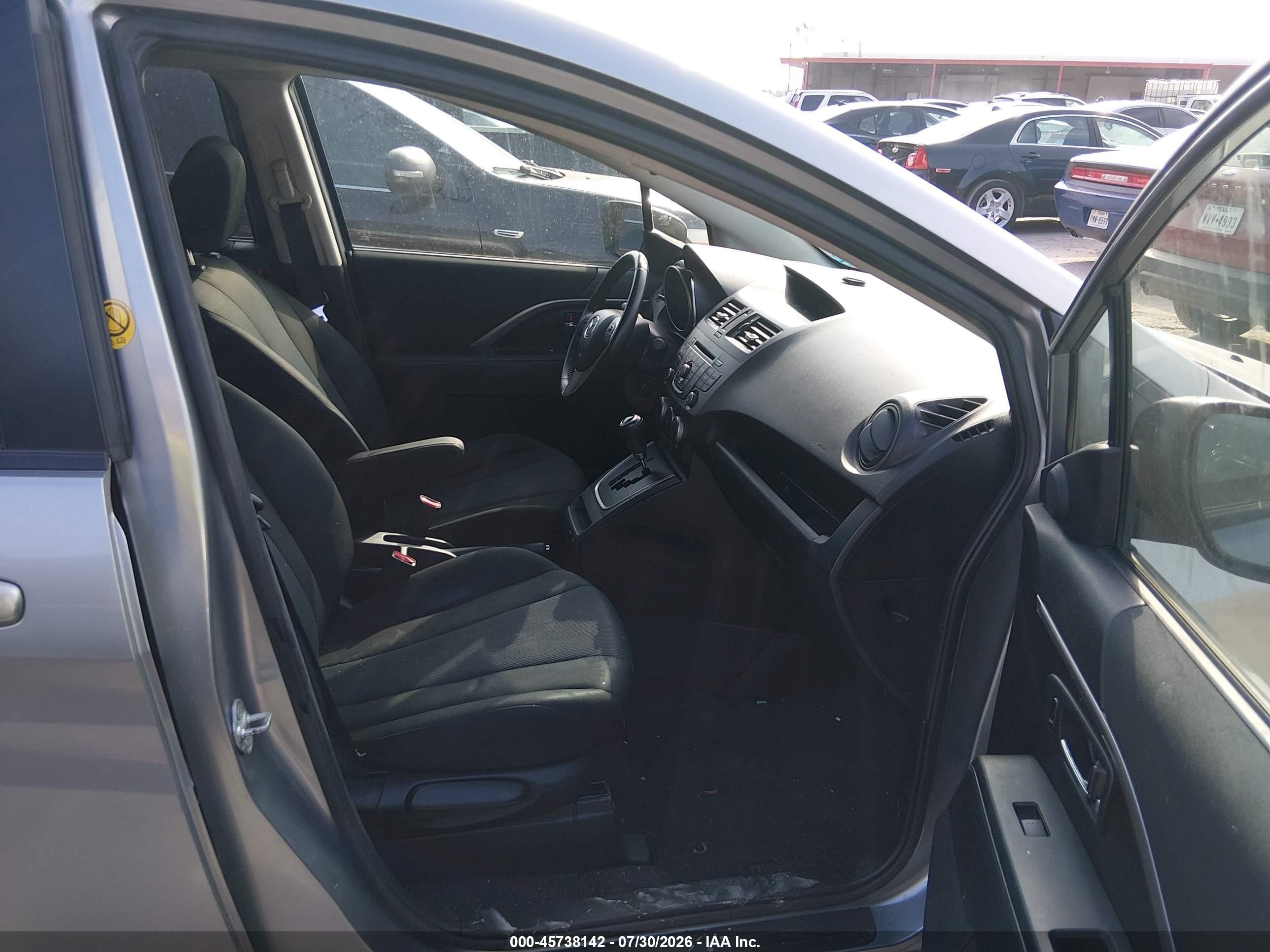 2013 Mazda Mazda5 Touring Silver vin: JM1CW2CL2D0159671