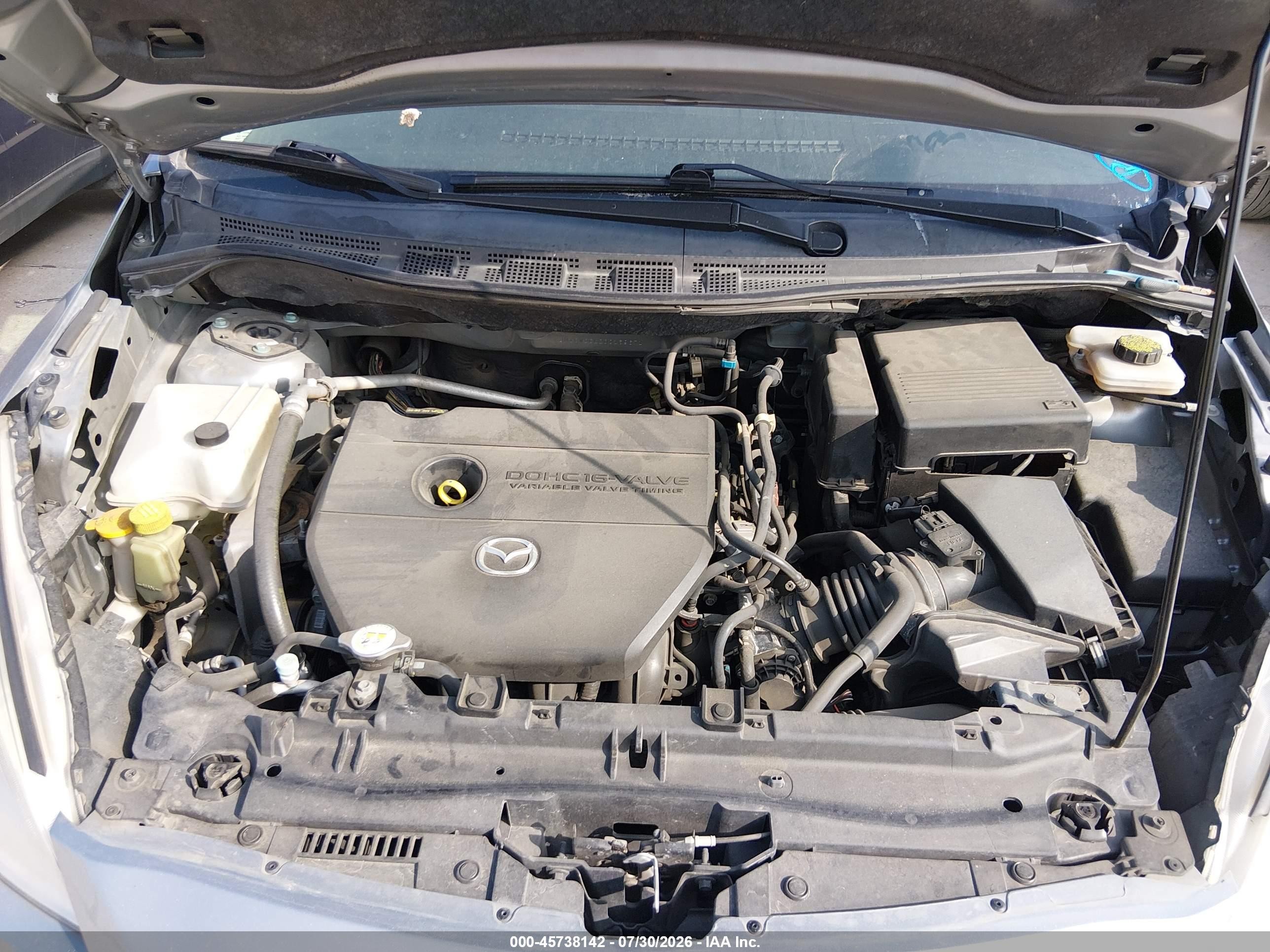 2013 Mazda Mazda5 Touring Silver vin: JM1CW2CL2D0159671