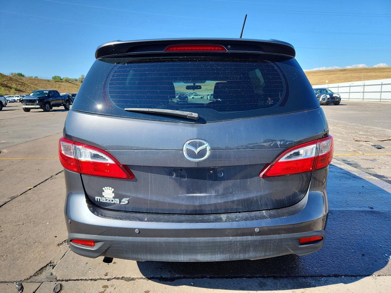 2014 Mazda 5 Touring Charcoal vin: JM1CW2CL2E0168730