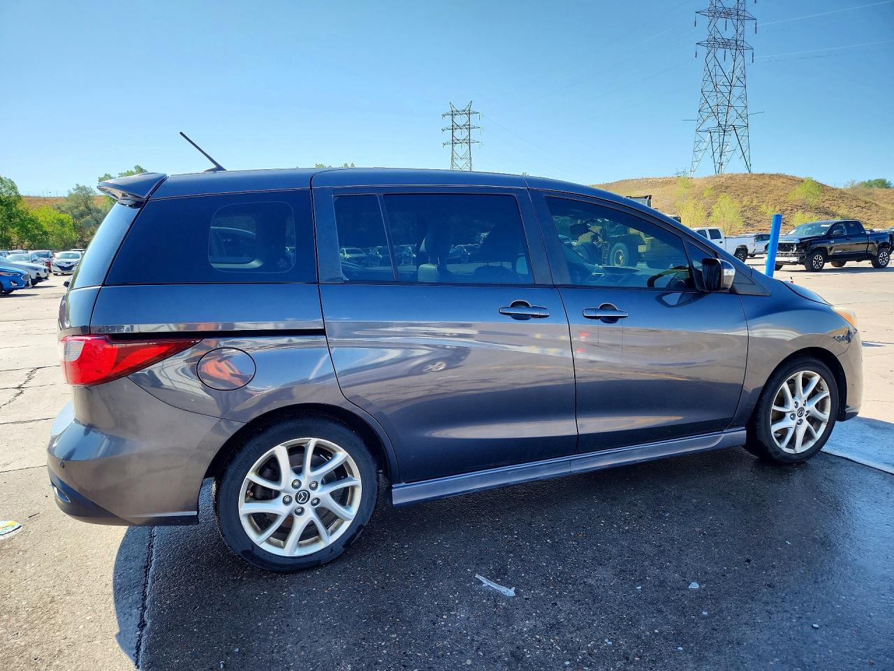 2014 Mazda 5 Touring Charcoal vin: JM1CW2CL2E0168730