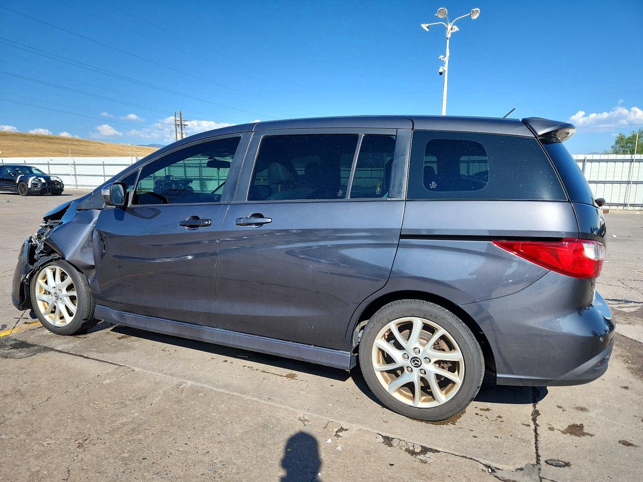 2014 Mazda 5 Touring Charcoal vin: JM1CW2CL2E0168730