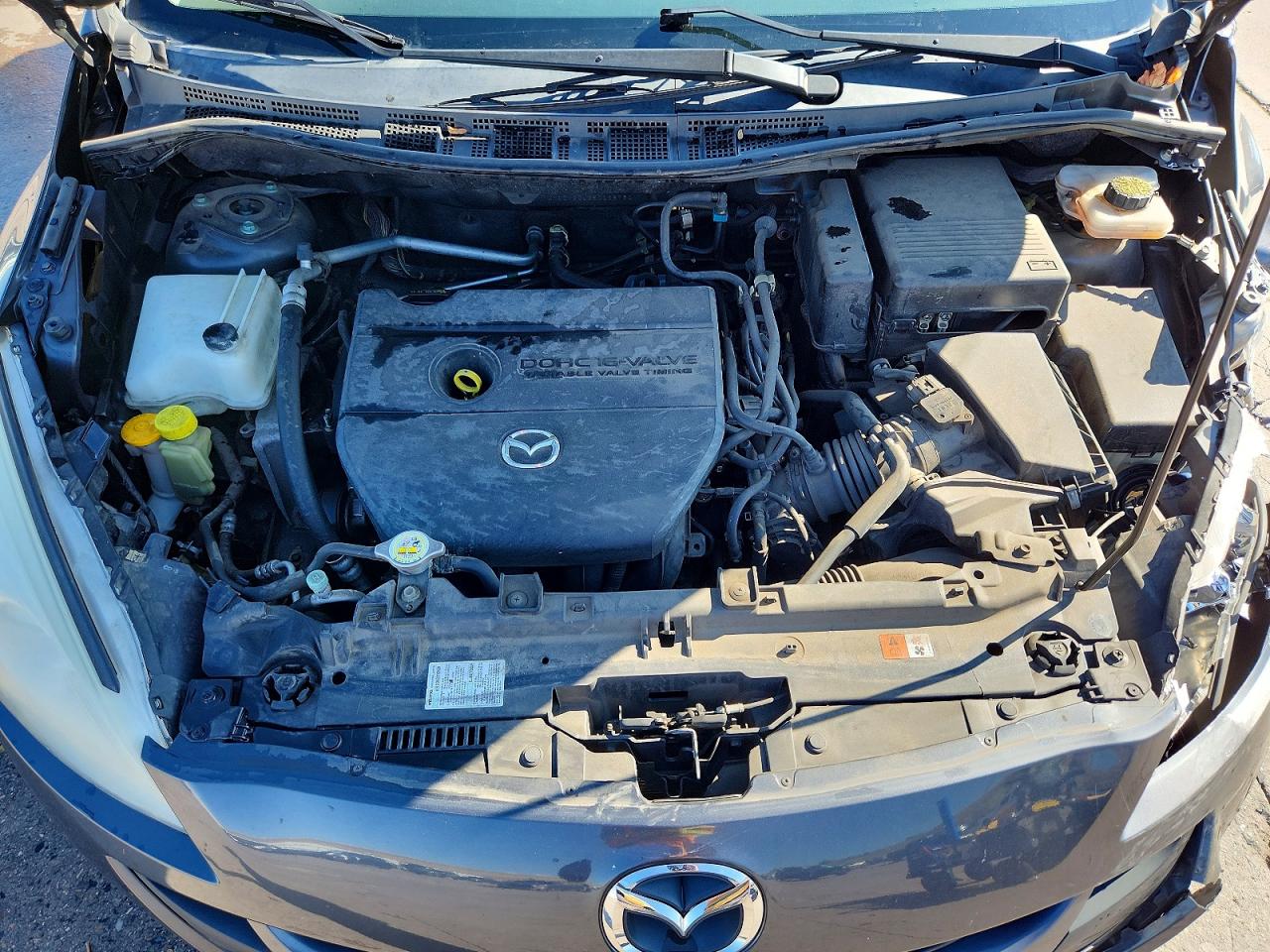 2014 Mazda 5 Touring Charcoal vin: JM1CW2CL2E0168730