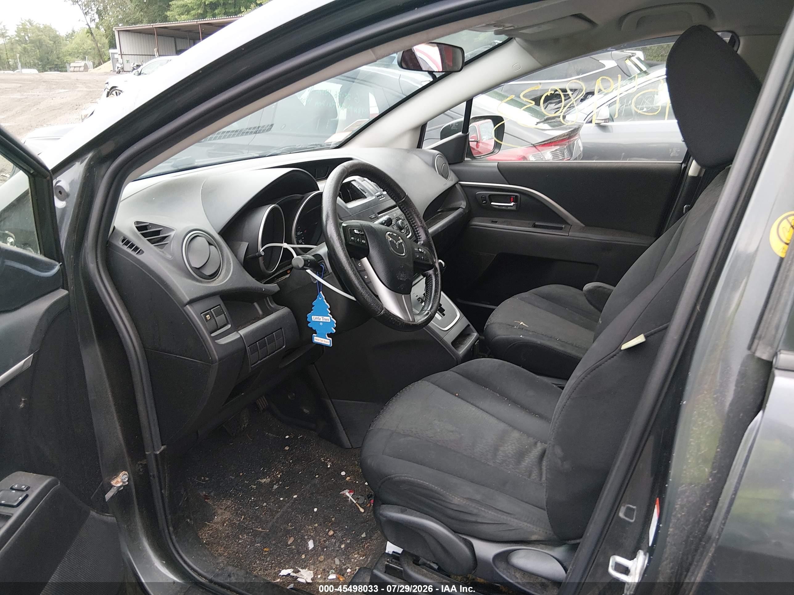 2012 Mazda Mazda5 Touring Gray vin: JM1CW2CL3C0117959
