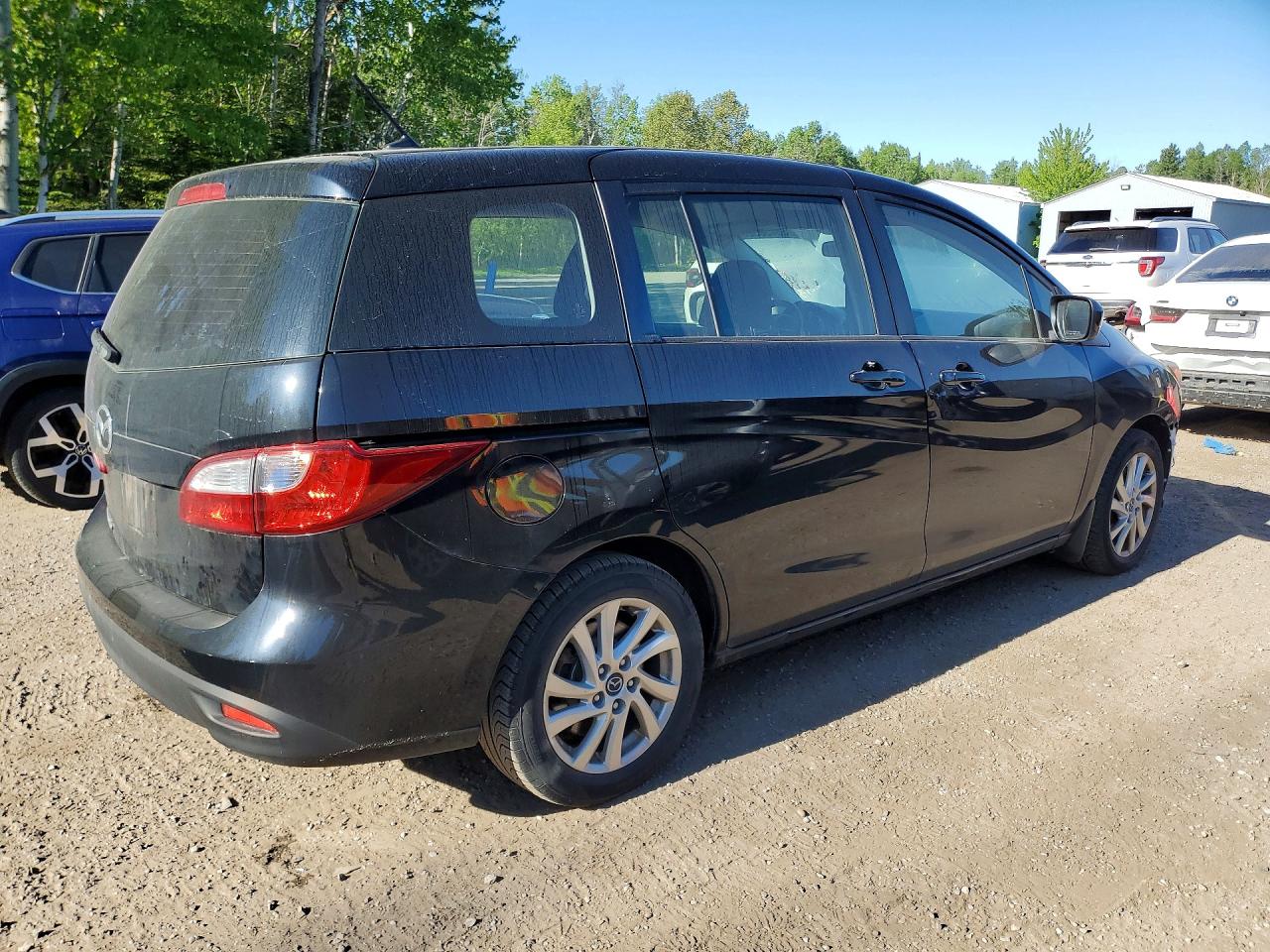 2013 Mazda 5 Black vin: JM1CW2CL3D0154219