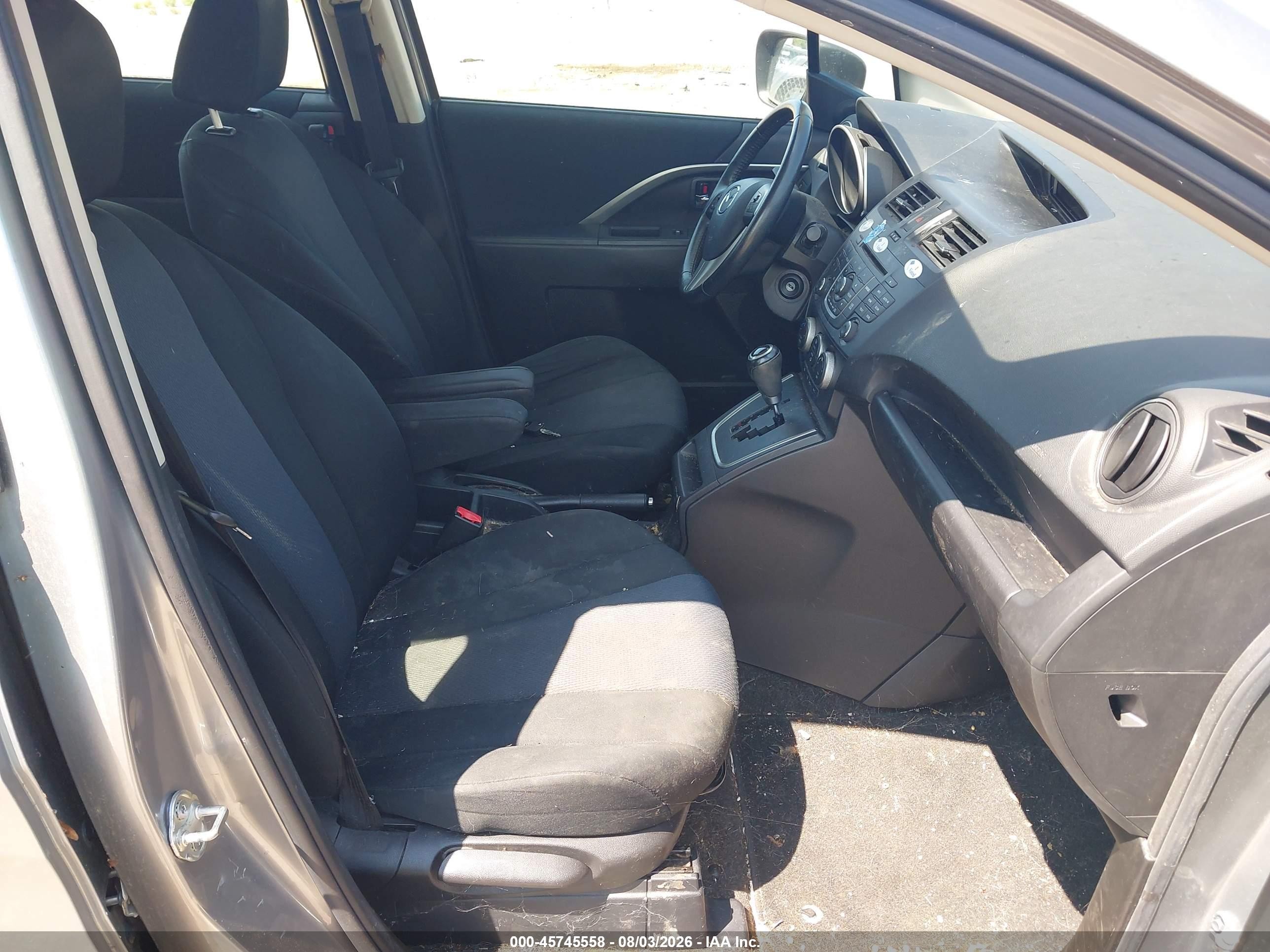 2013 Mazda Mazda5 Touring Silver vin: JM1CW2CL3D0159632