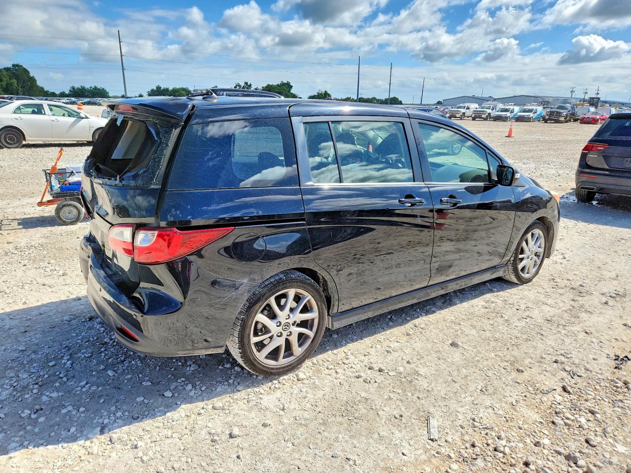 2015 Mazda 5 Touring Black vin: JM1CW2CL3F0190852