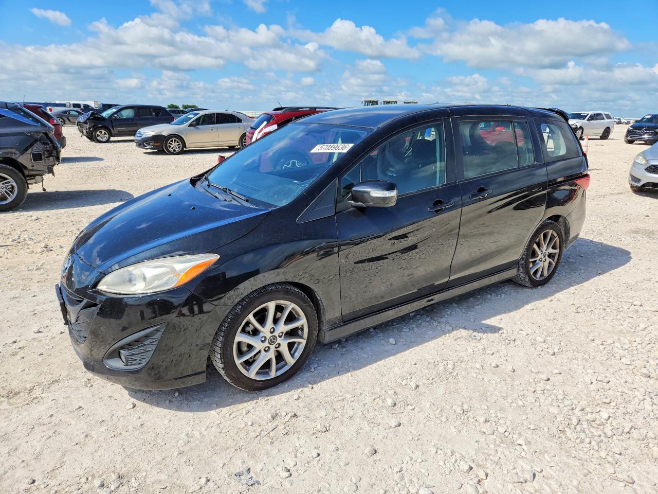 2015 Mazda 5 Touring Black vin: JM1CW2CL3F0190852