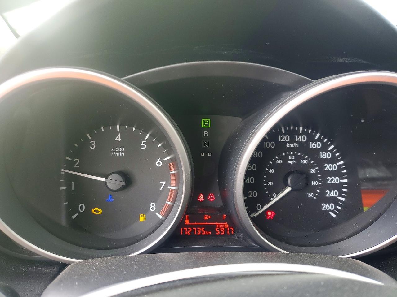 2012 Mazda 5 White vin: JM1CW2CL4C0126475