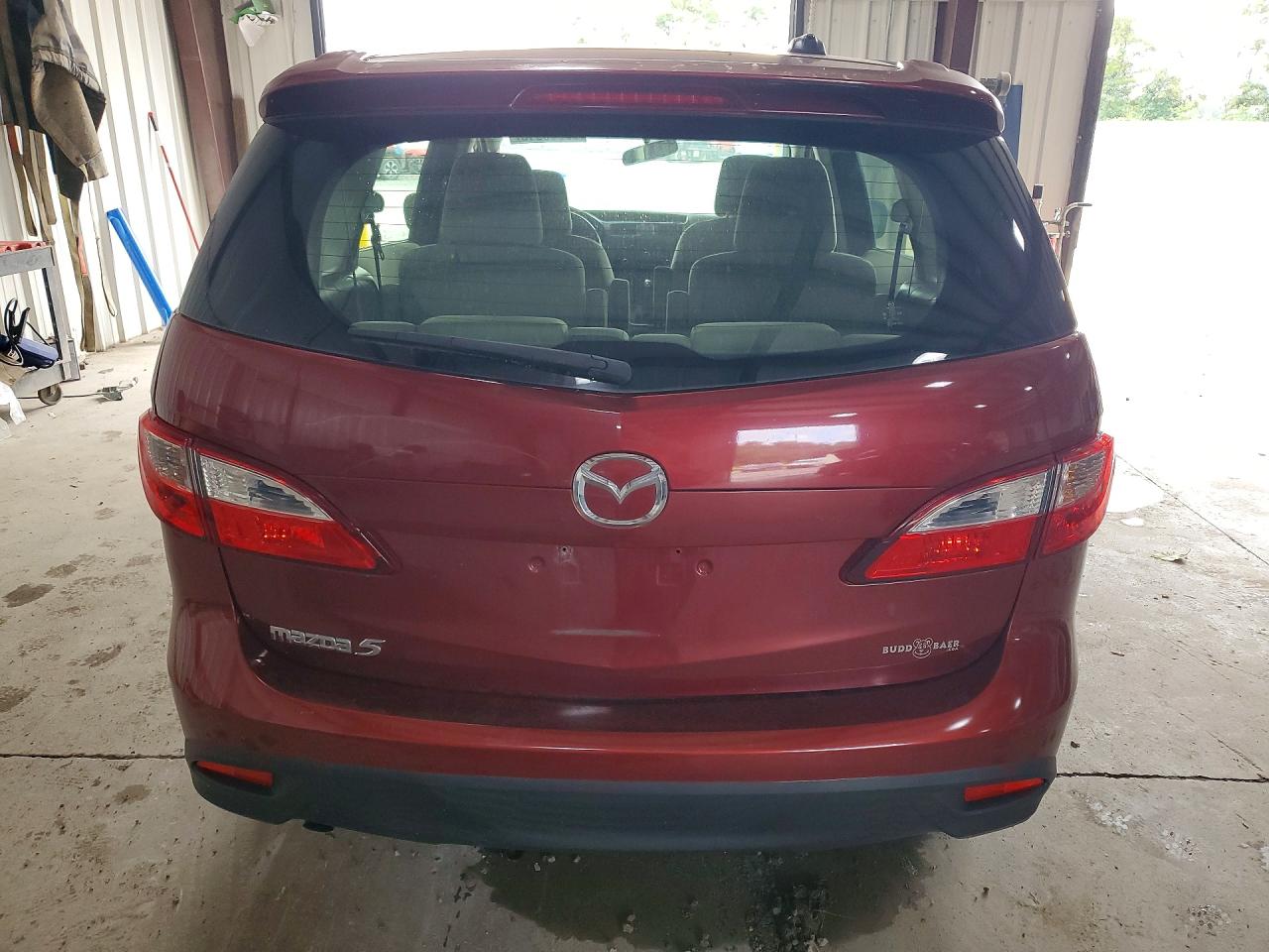 2012 Mazda 5 Red vin: JM1CW2CL4C0141266
