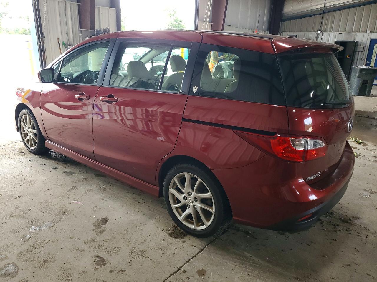 2012 Mazda 5 Red vin: JM1CW2CL4C0141266