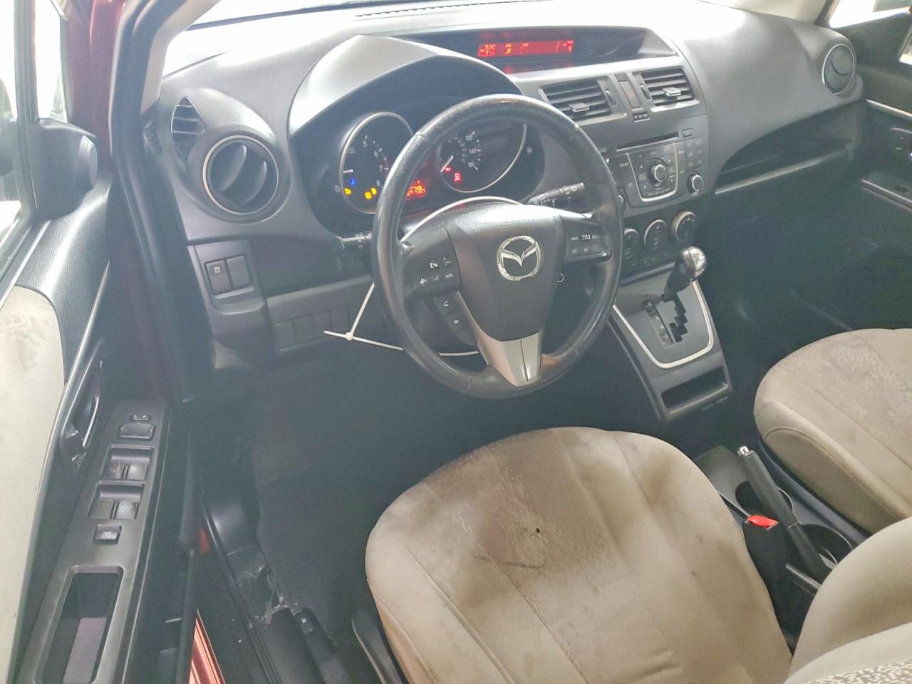 2012 Mazda 5 Red vin: JM1CW2CL4C0141266