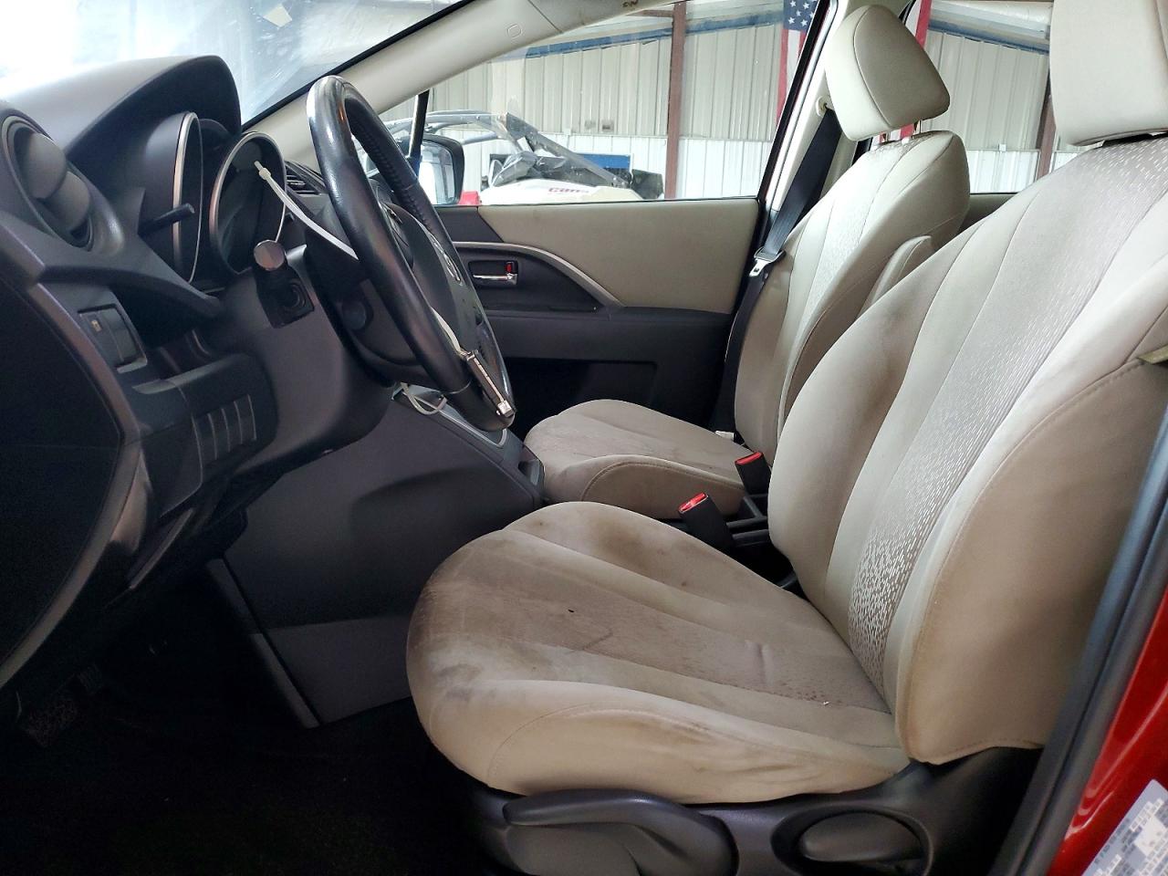 2012 Mazda 5 Red vin: JM1CW2CL4C0141266