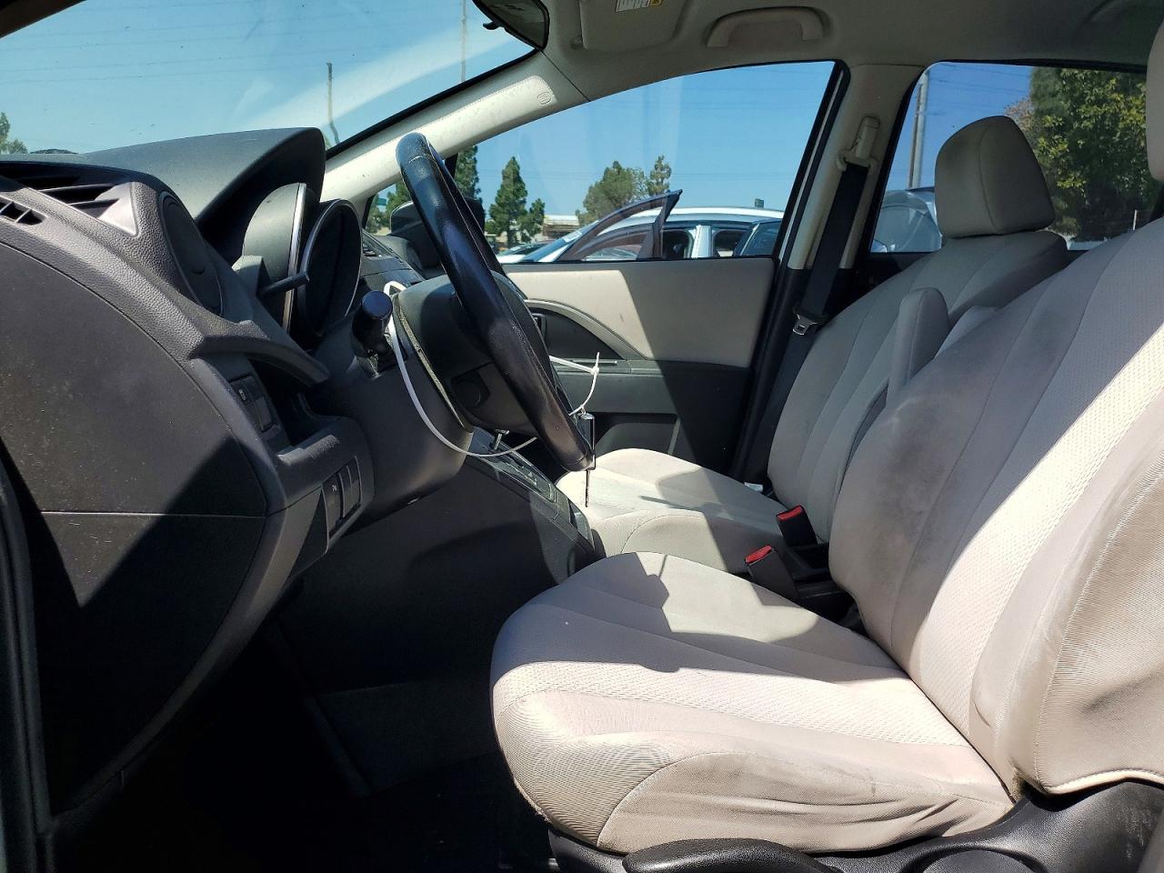 2014 Mazda 5 Touring White vin: JM1CW2CL4E0165845